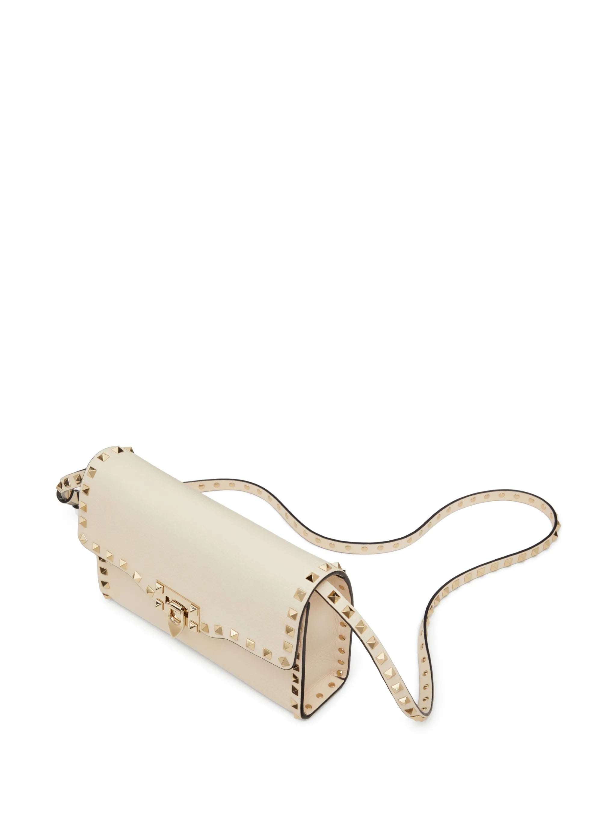 small Rockstud leather shoulder bag