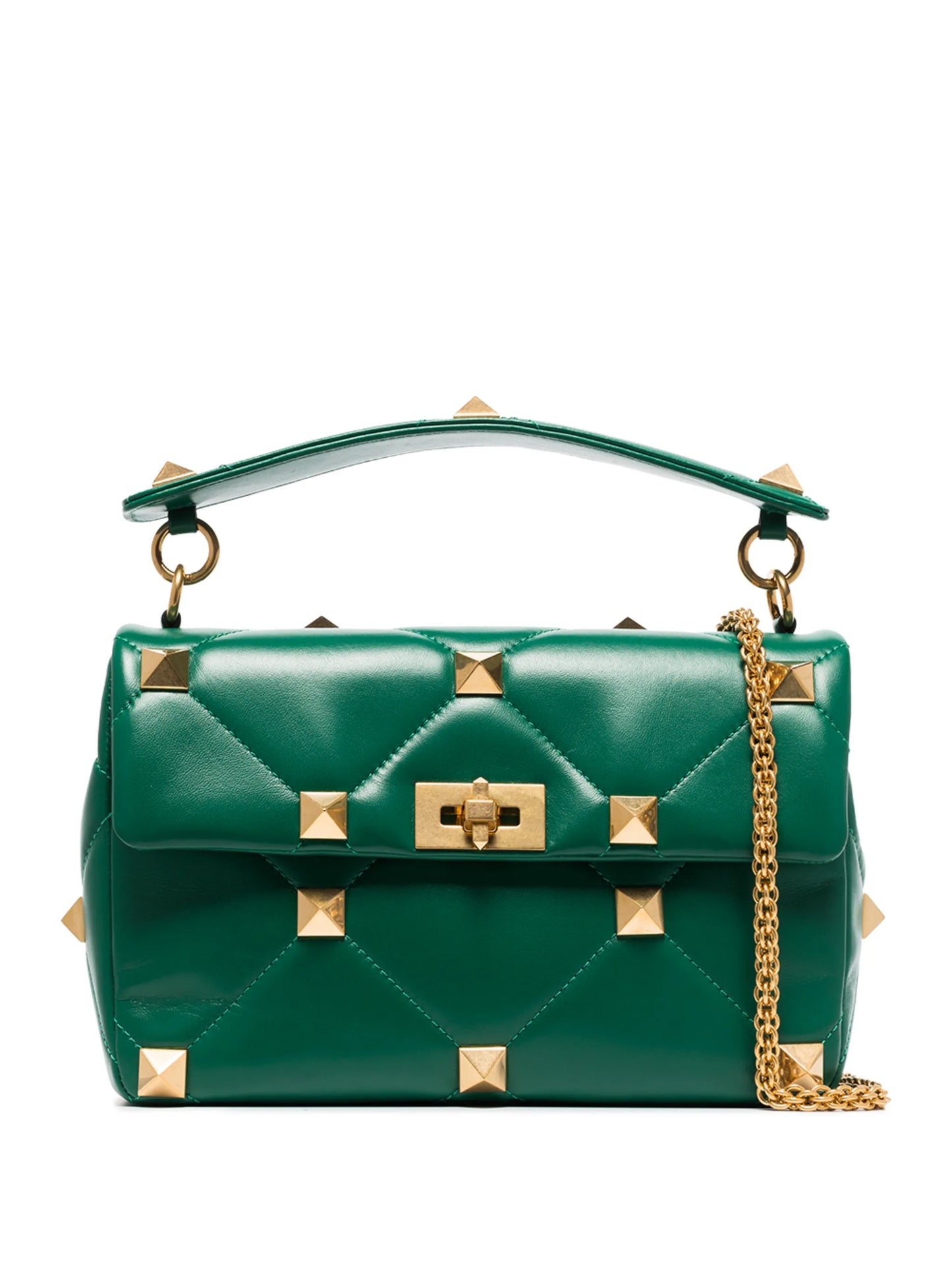Roman Stud clutch bag