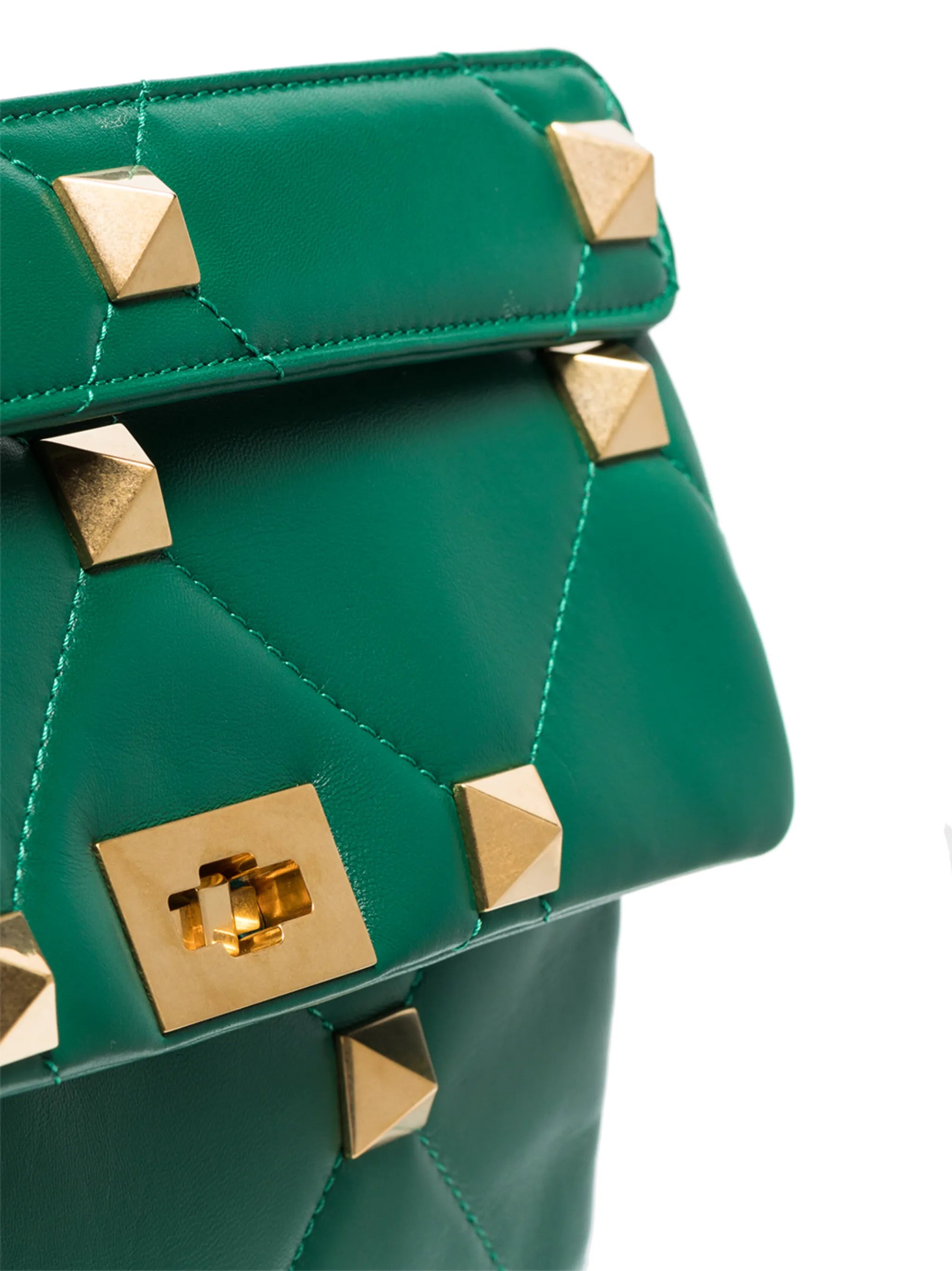 Roman Stud clutch bag