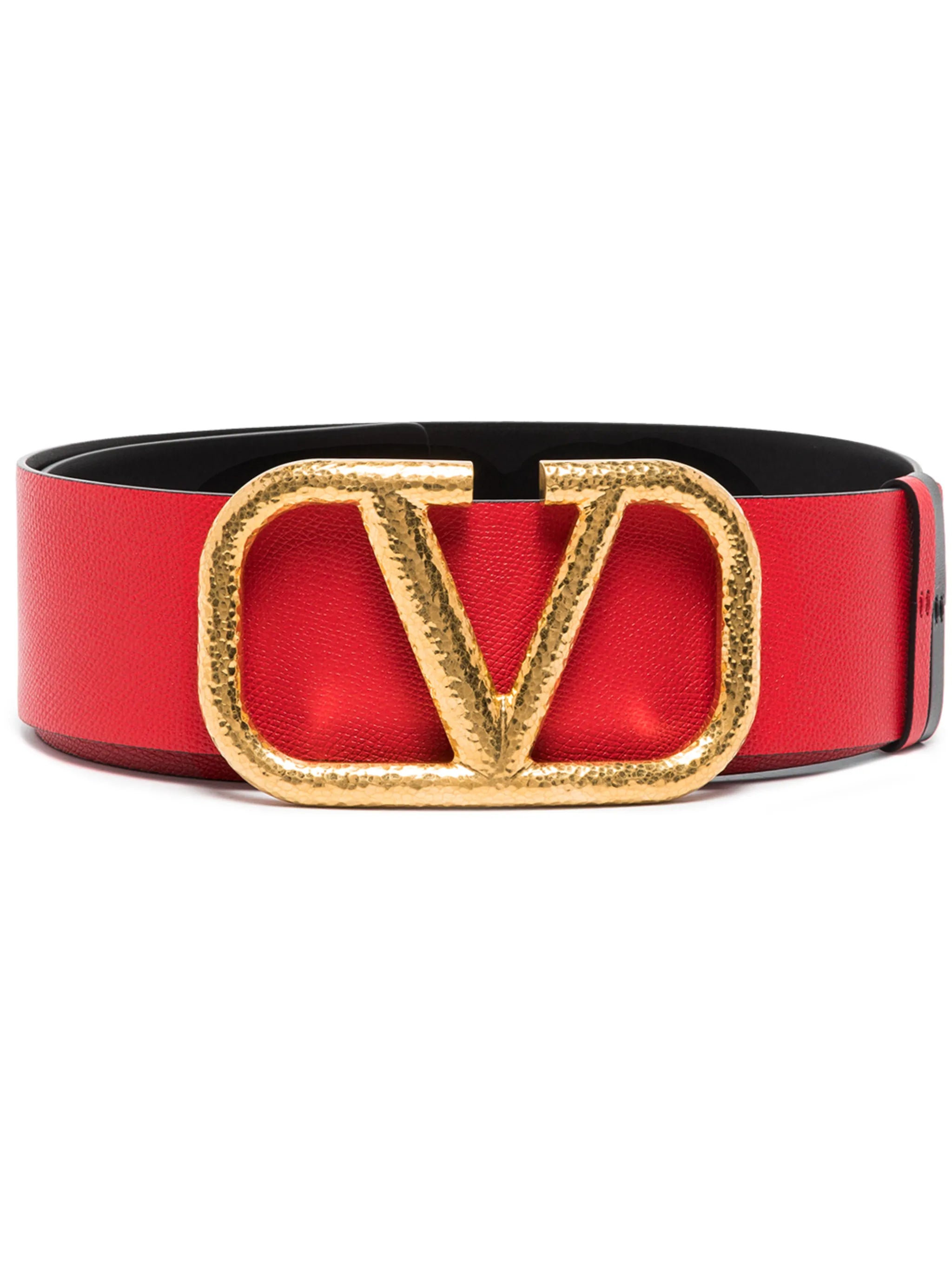 VLogo Signature reversible buckle belt