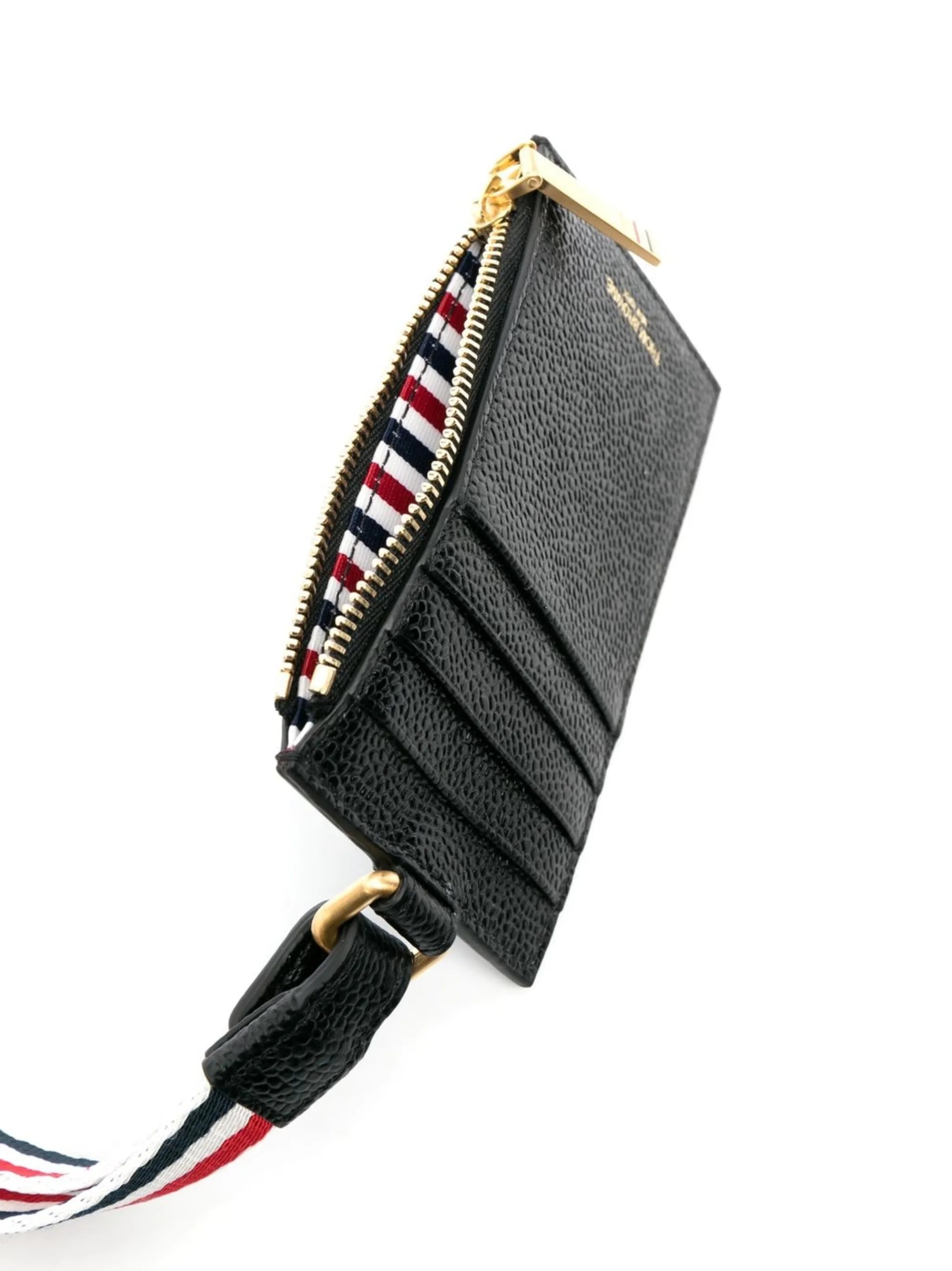 tri-stripe lanyard cardholder