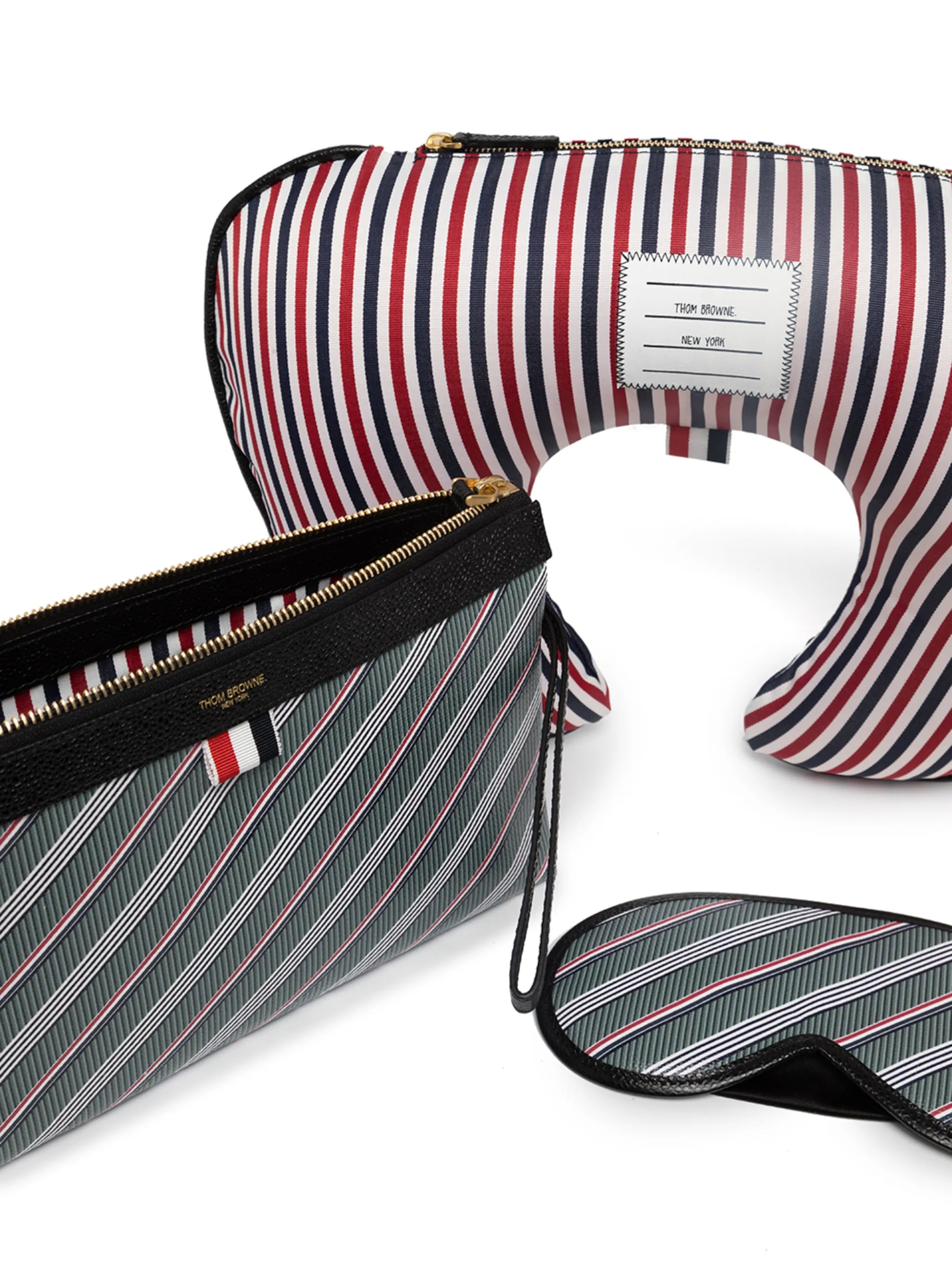 striped travel pack