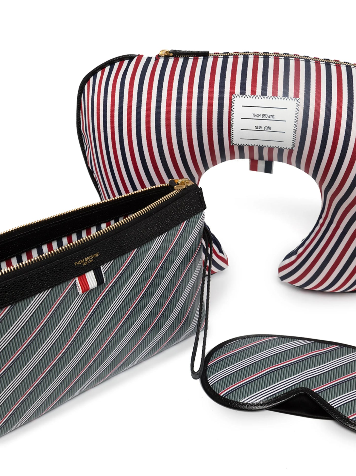 striped travel pack