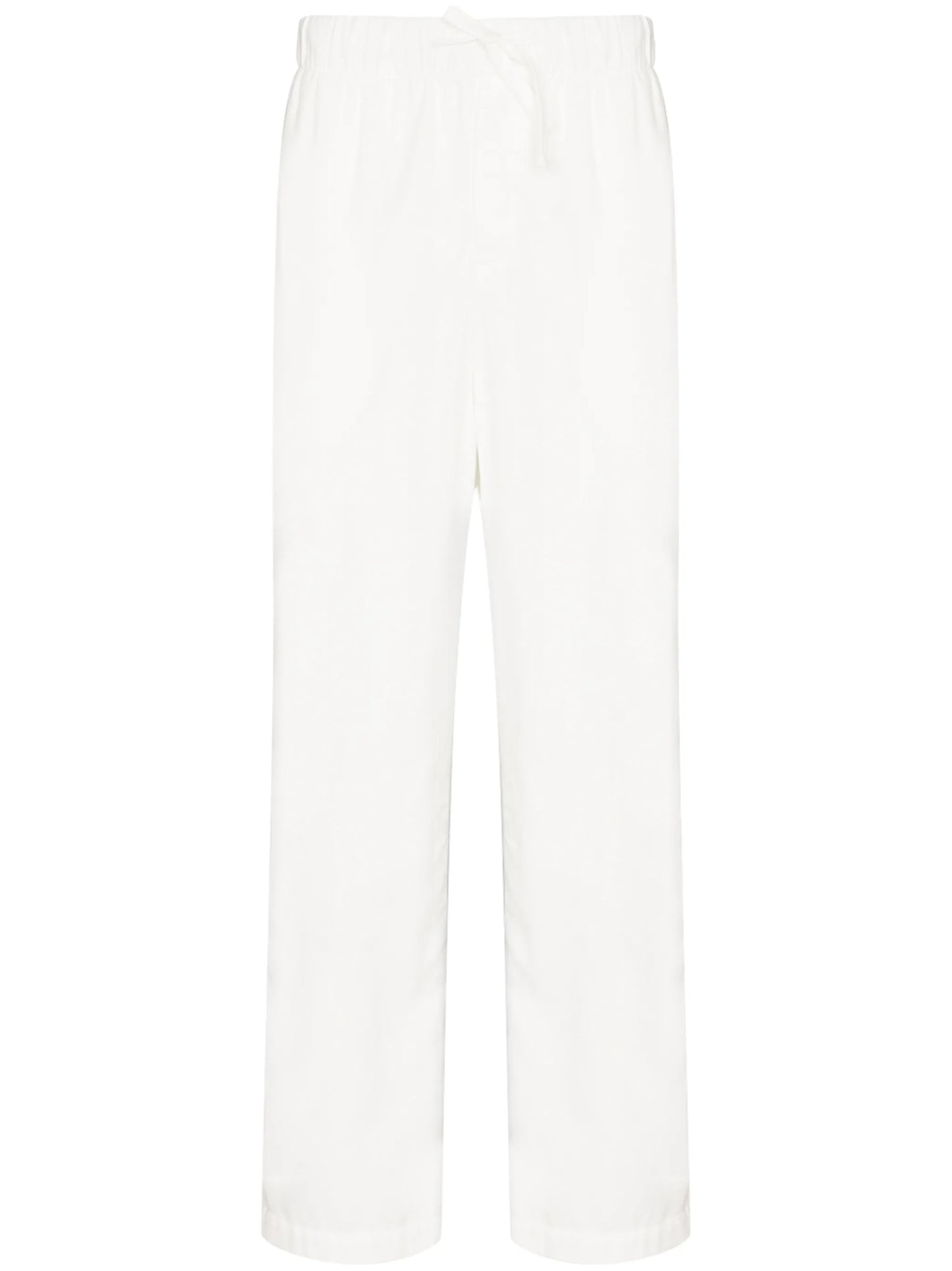 straight-leg cotton pajama bottoms