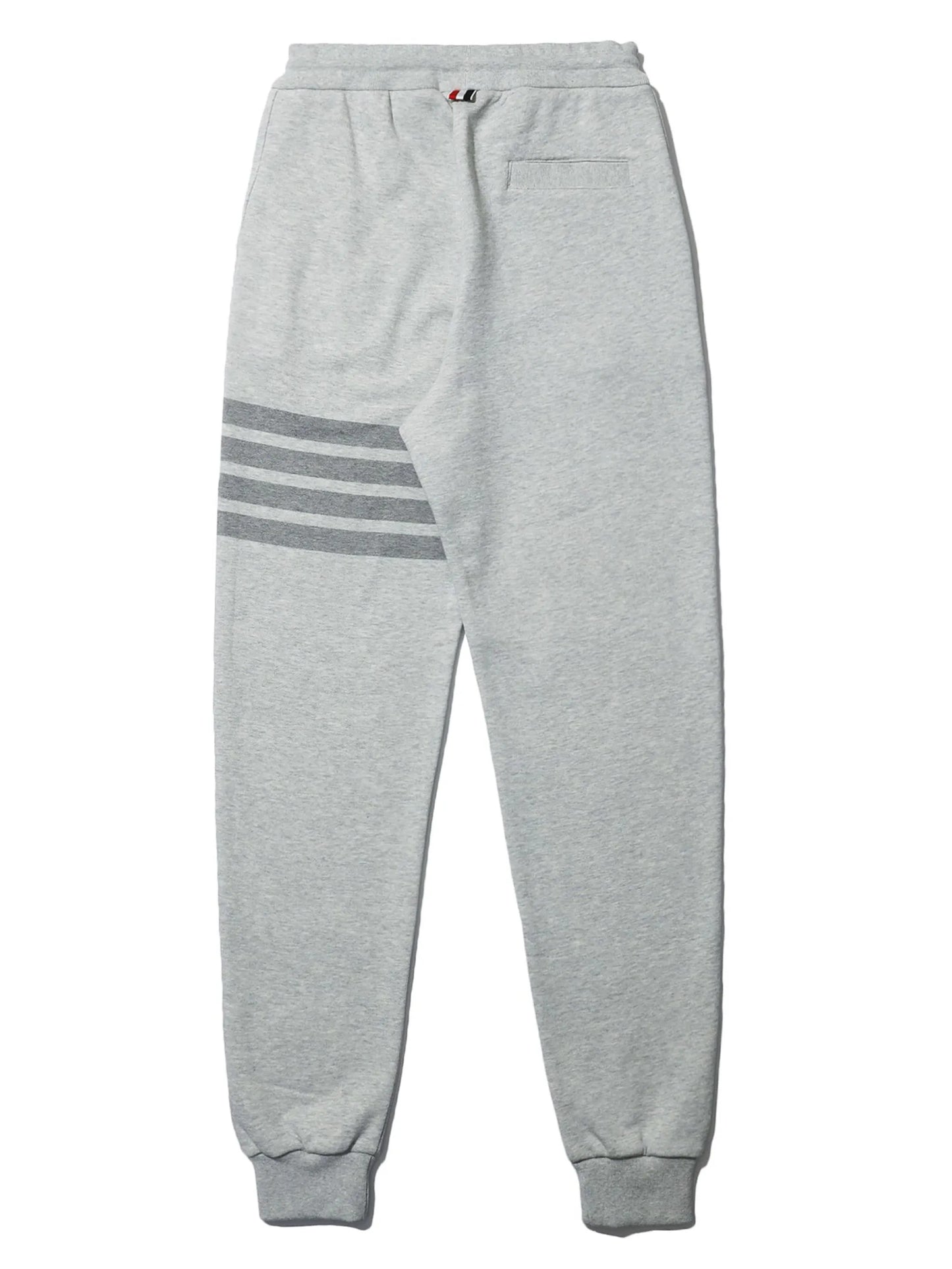 4-Bar stripe cotton track pants