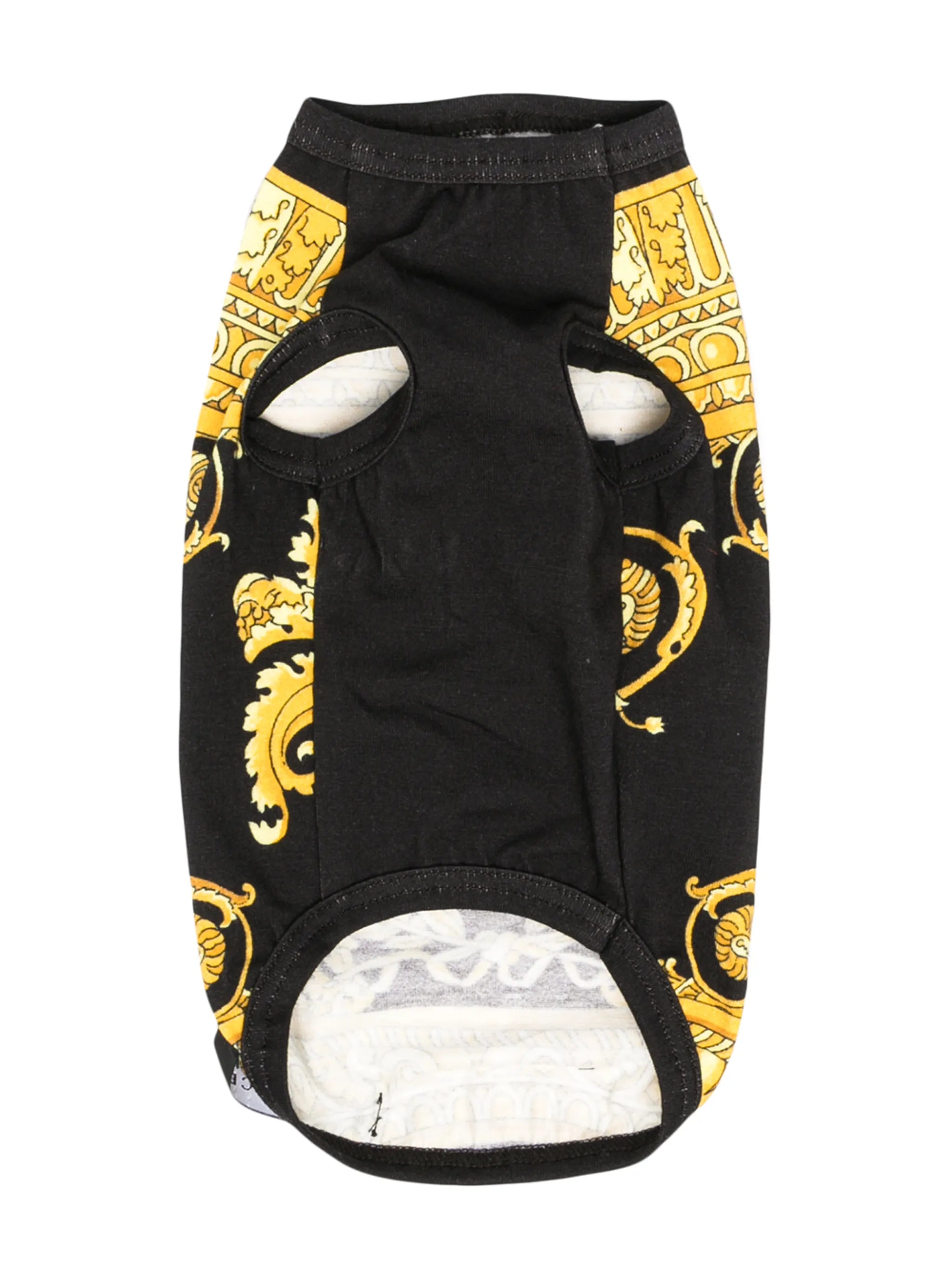 barocco-print dog vest