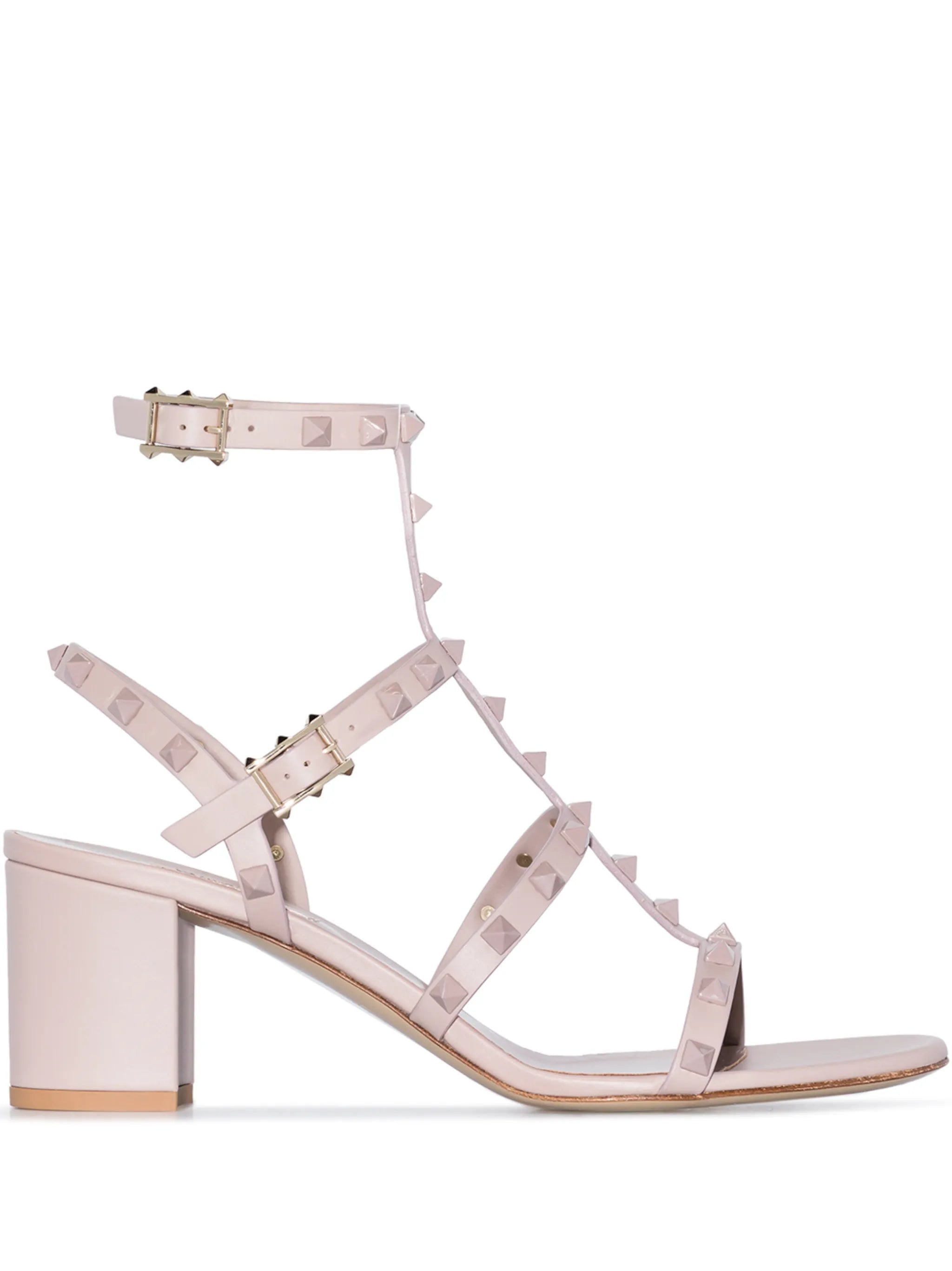 Rockstud 60mm leather sandals