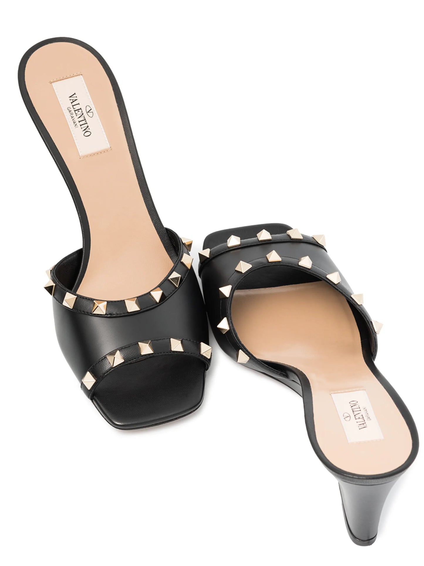 Rockstud wedge sandals