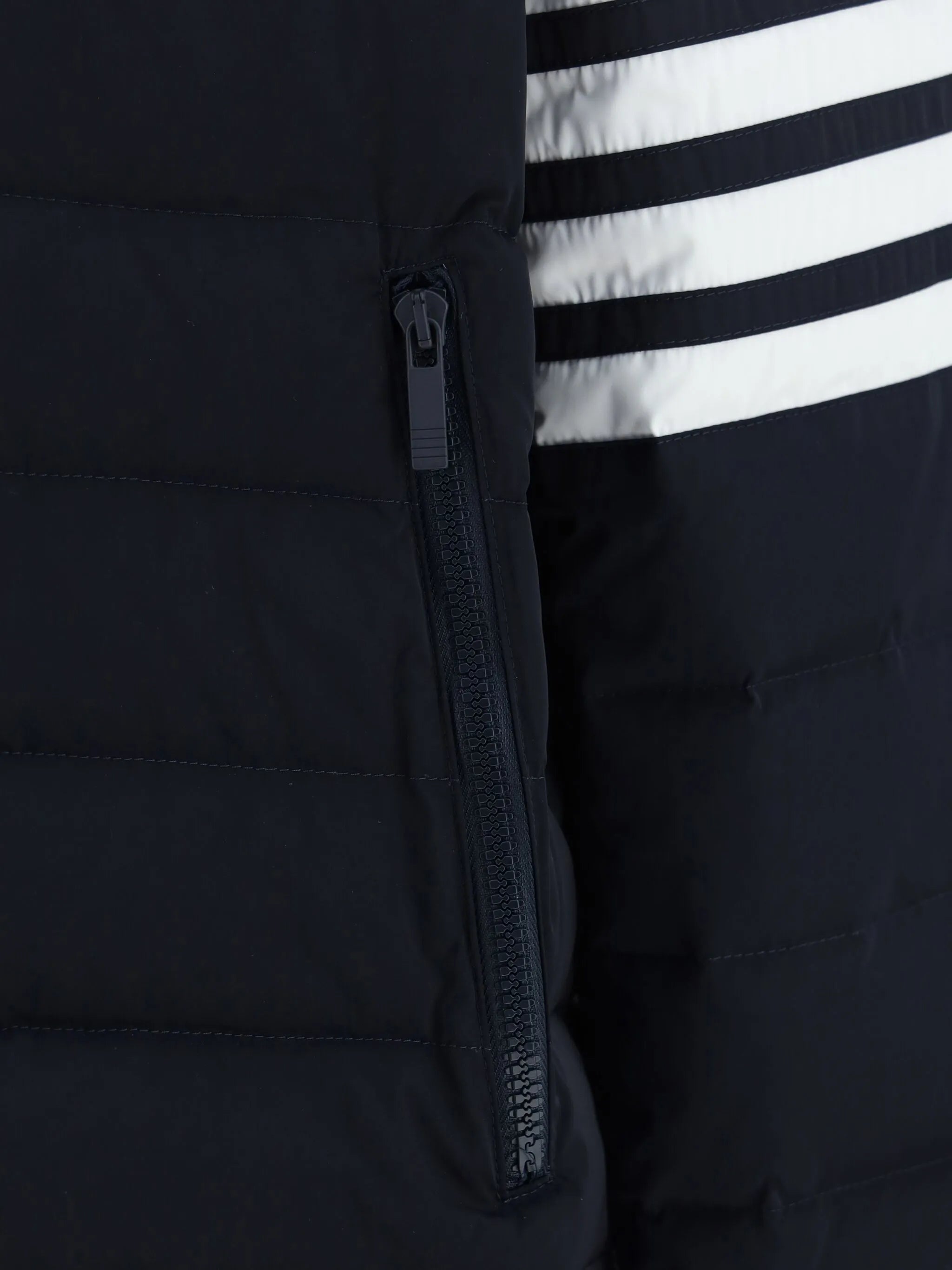 4-Bar stripe padded jacket