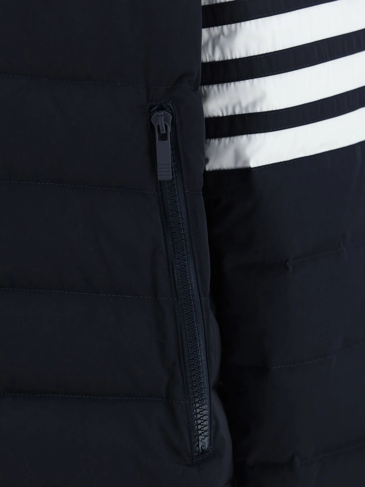 4-Bar stripe padded jacket