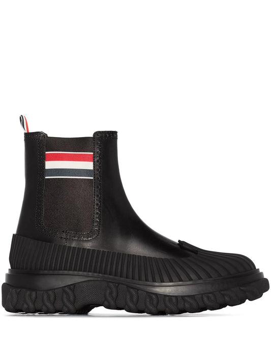RWB stripe ankle boots