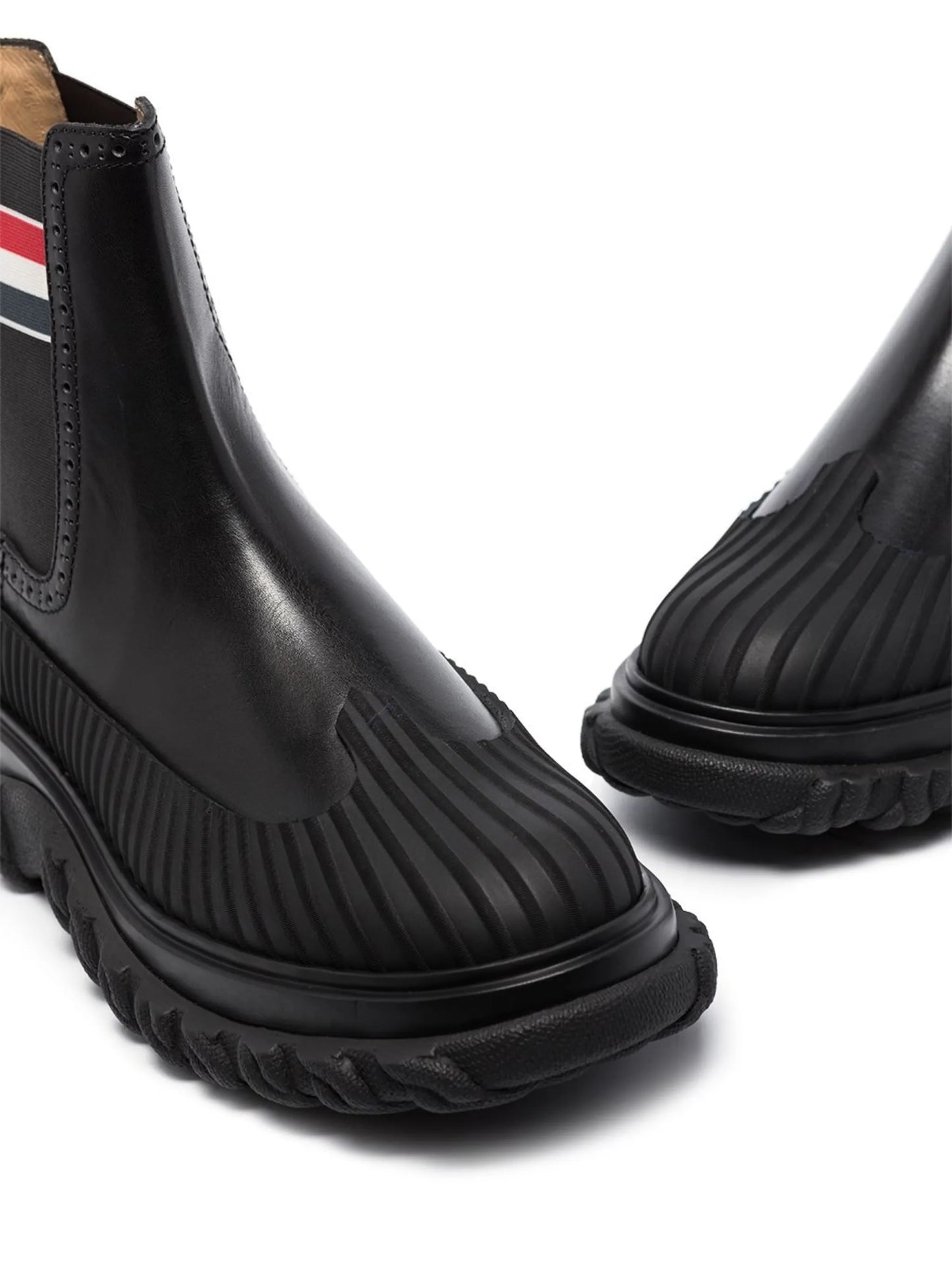 RWB stripe ankle boots