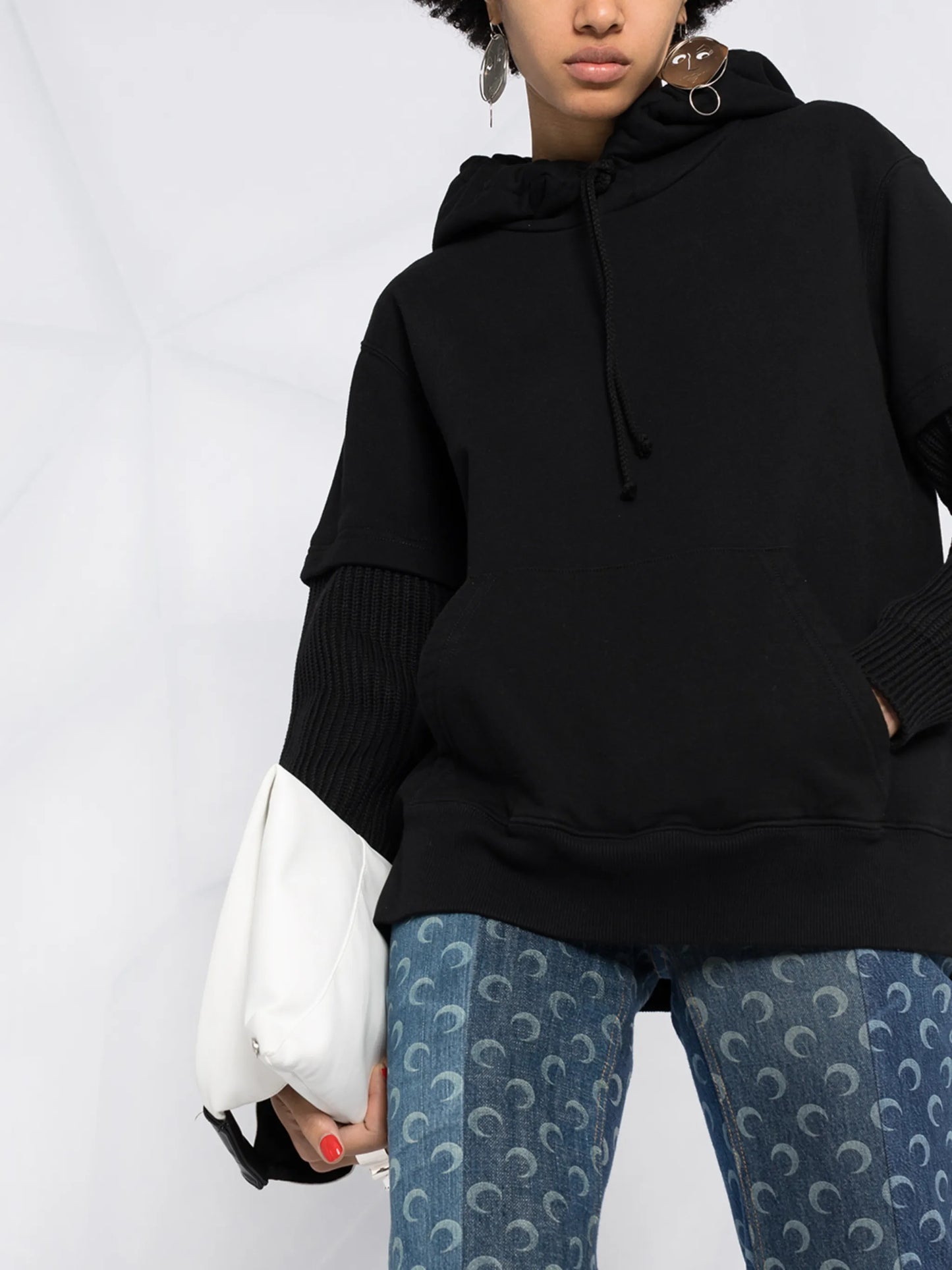 layered hoodie