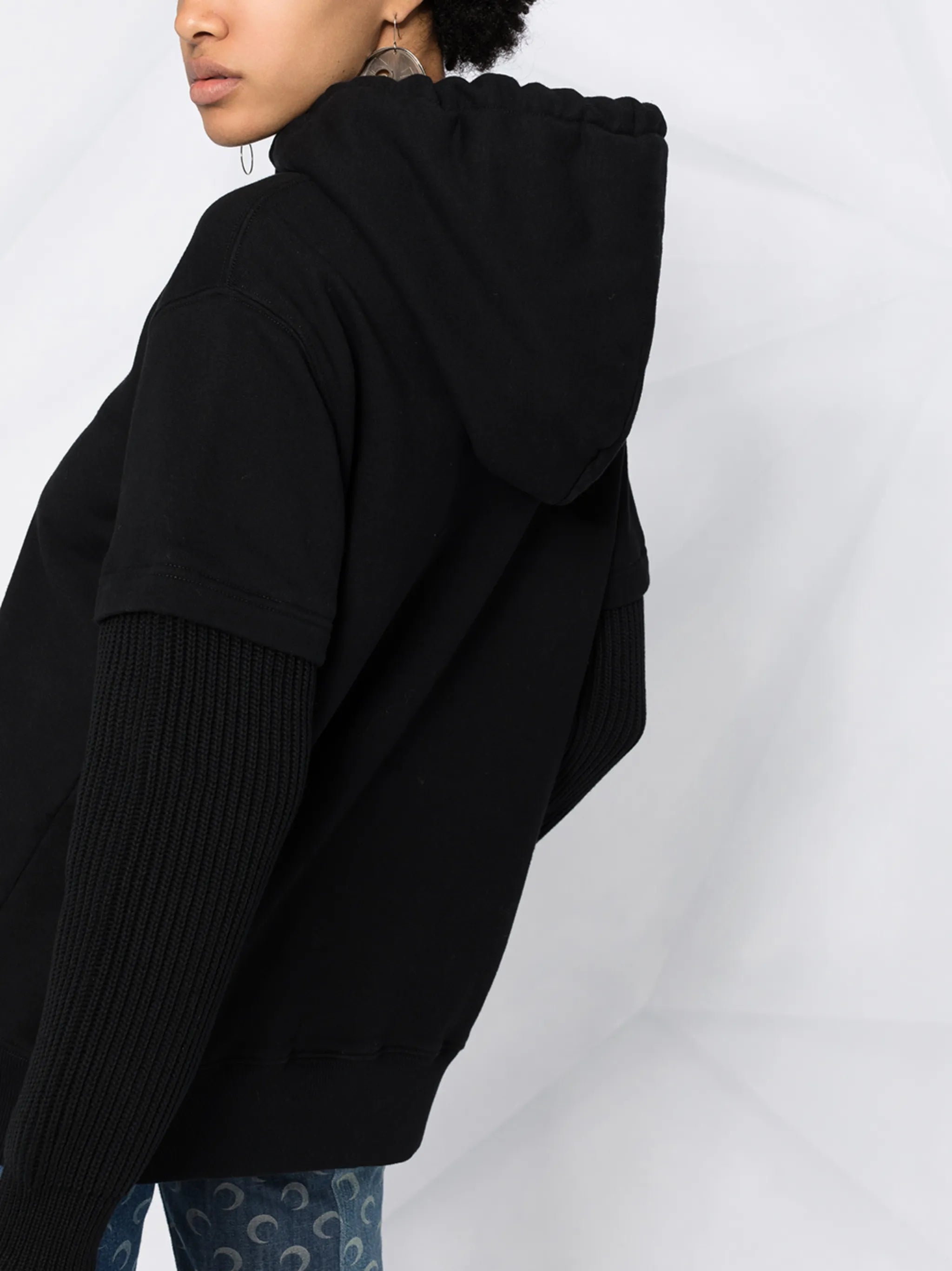 layered hoodie