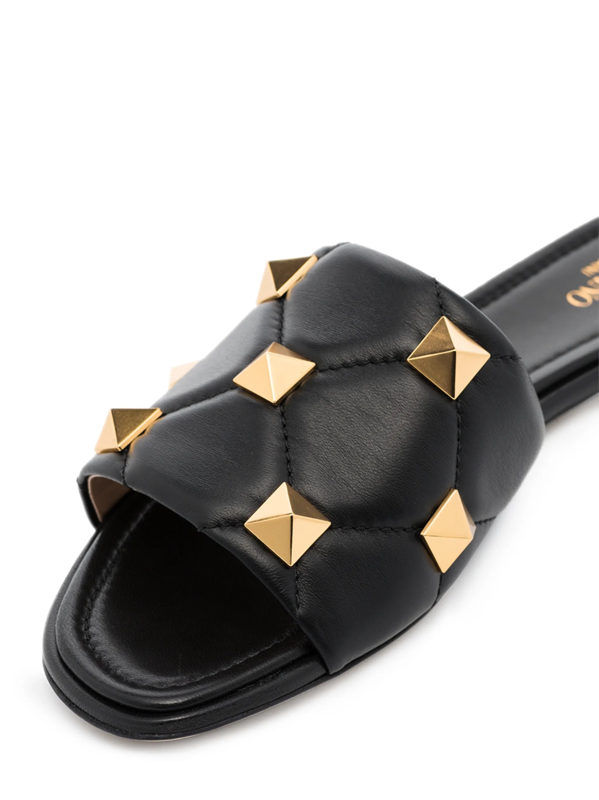 Roman Stud quilted sandals