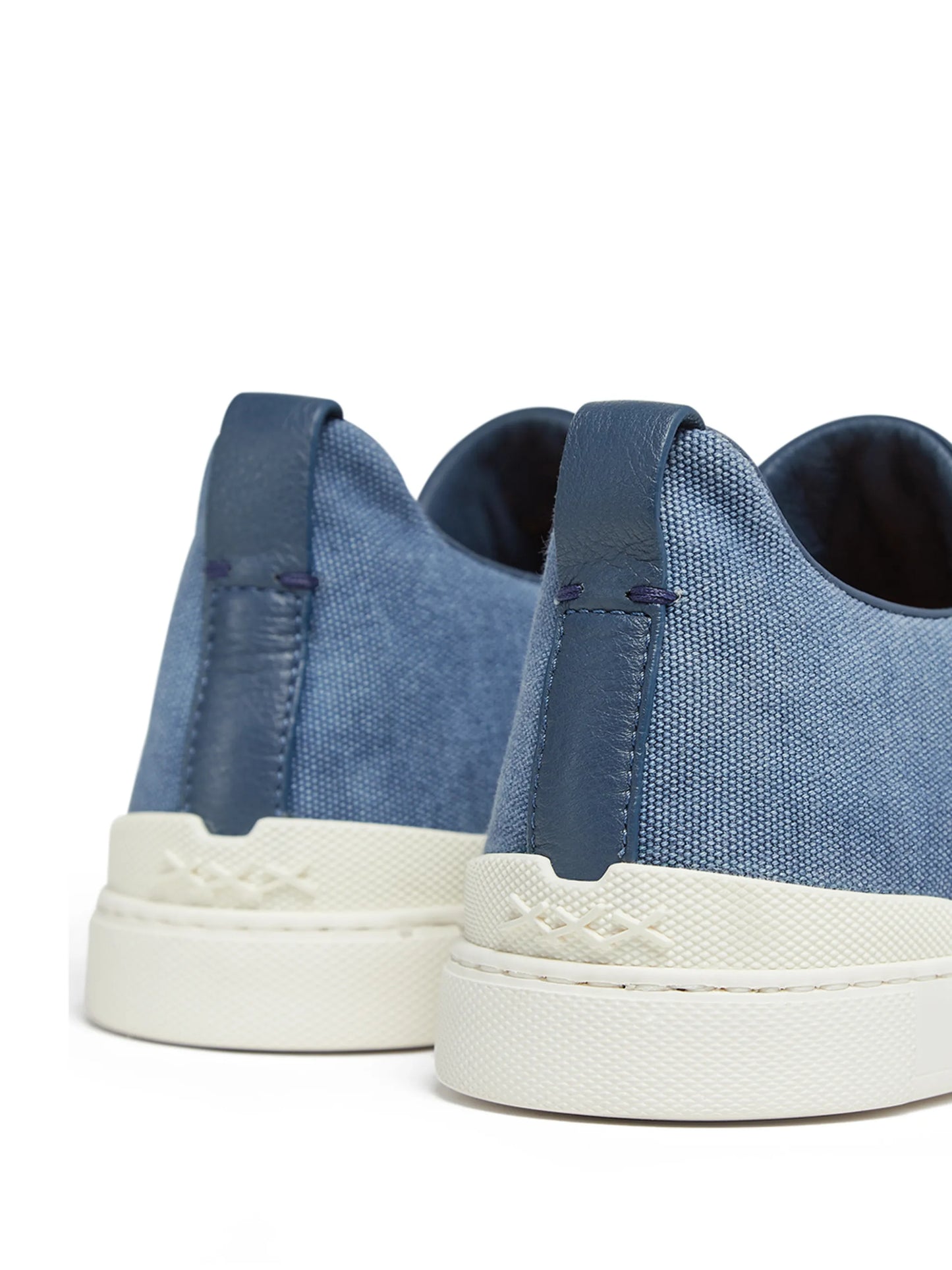 two-tone design sneakers