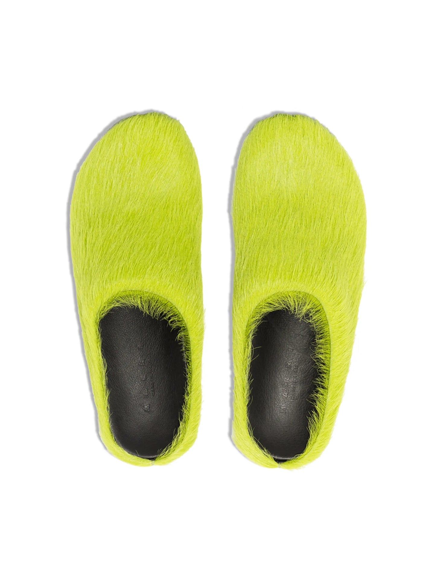 Fussbett  round-toe calf-hair mules