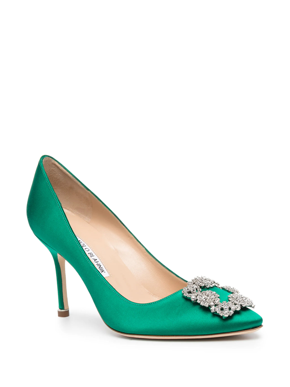 Hangisi 90mm satin pumps