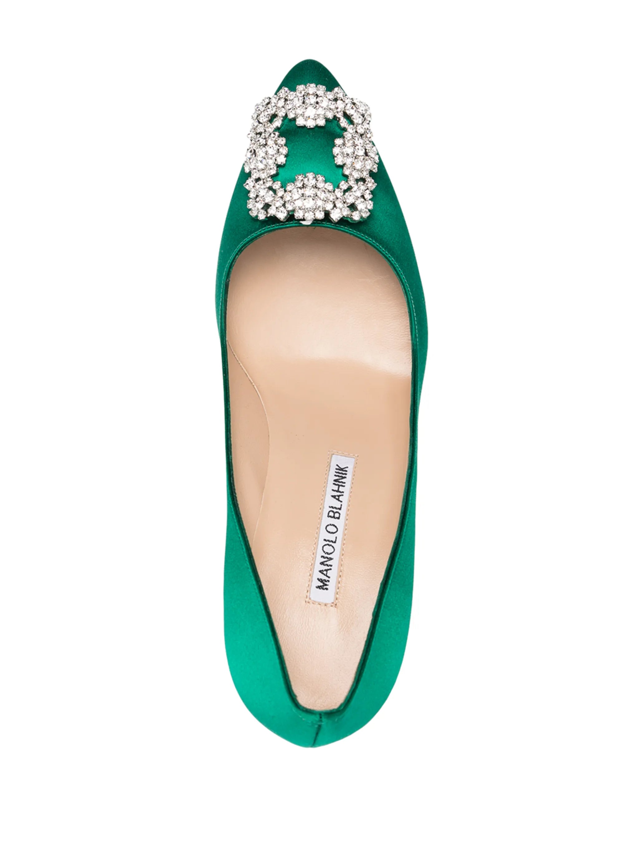 Hangisi 90mm satin pumps