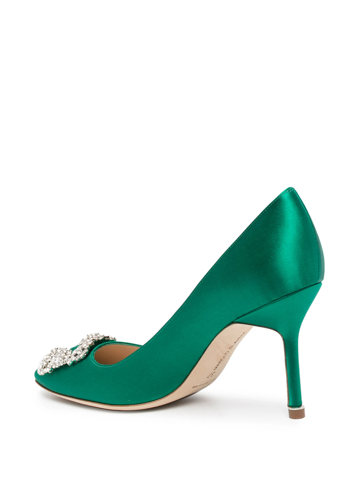 Hangisi 90mm satin pumps
