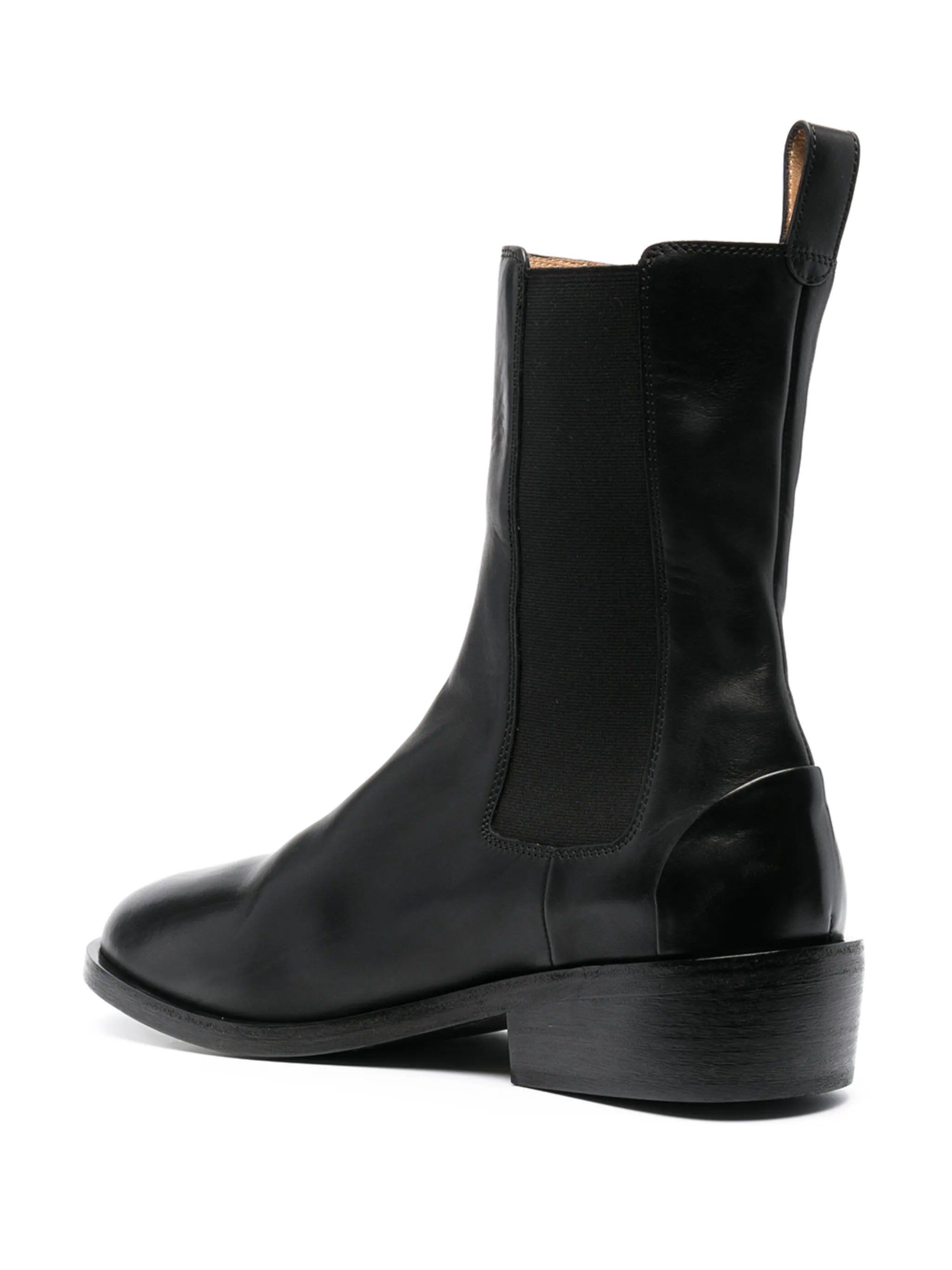 mid-calf Chelsea boots