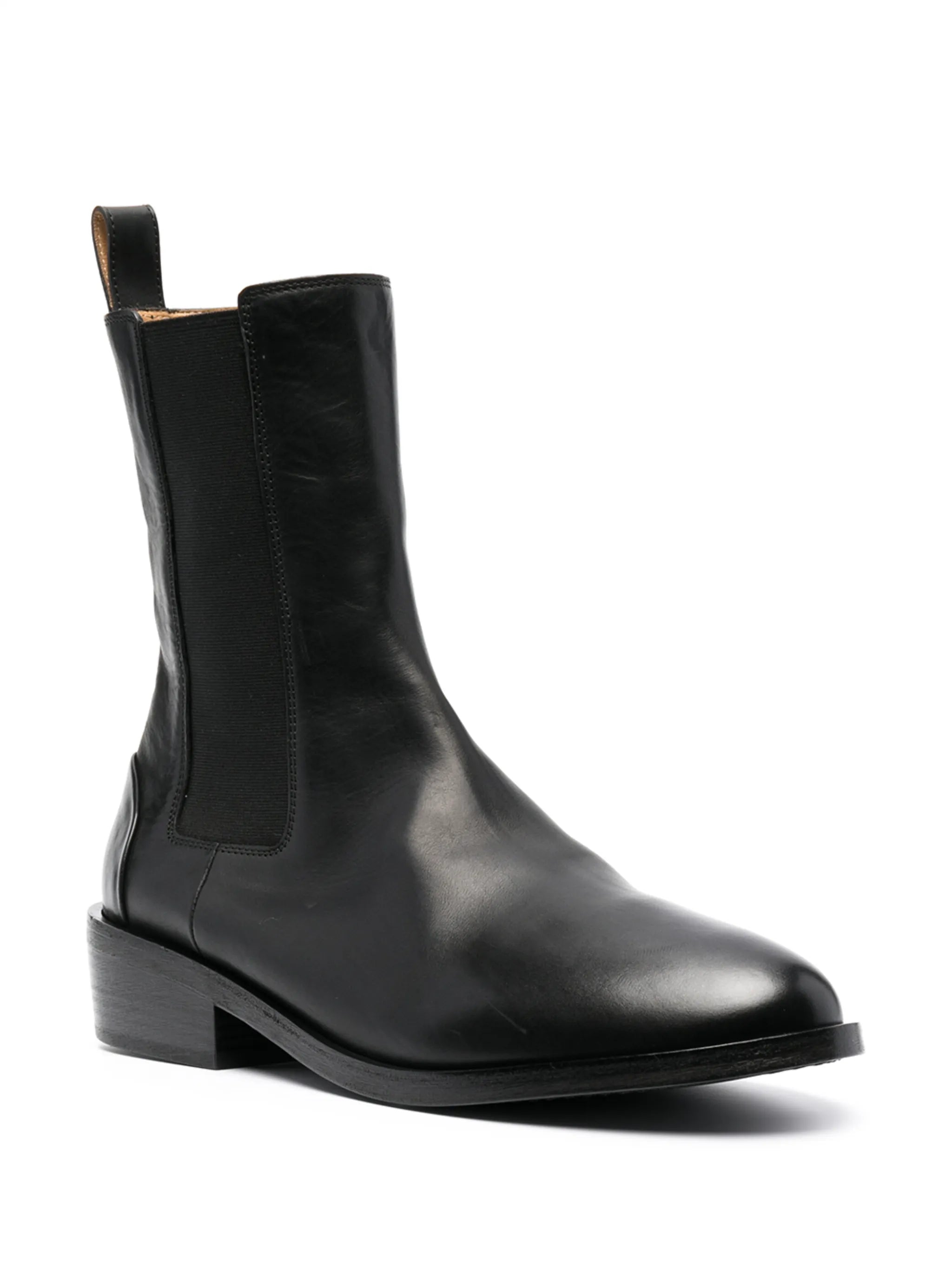 mid-calf Chelsea boots