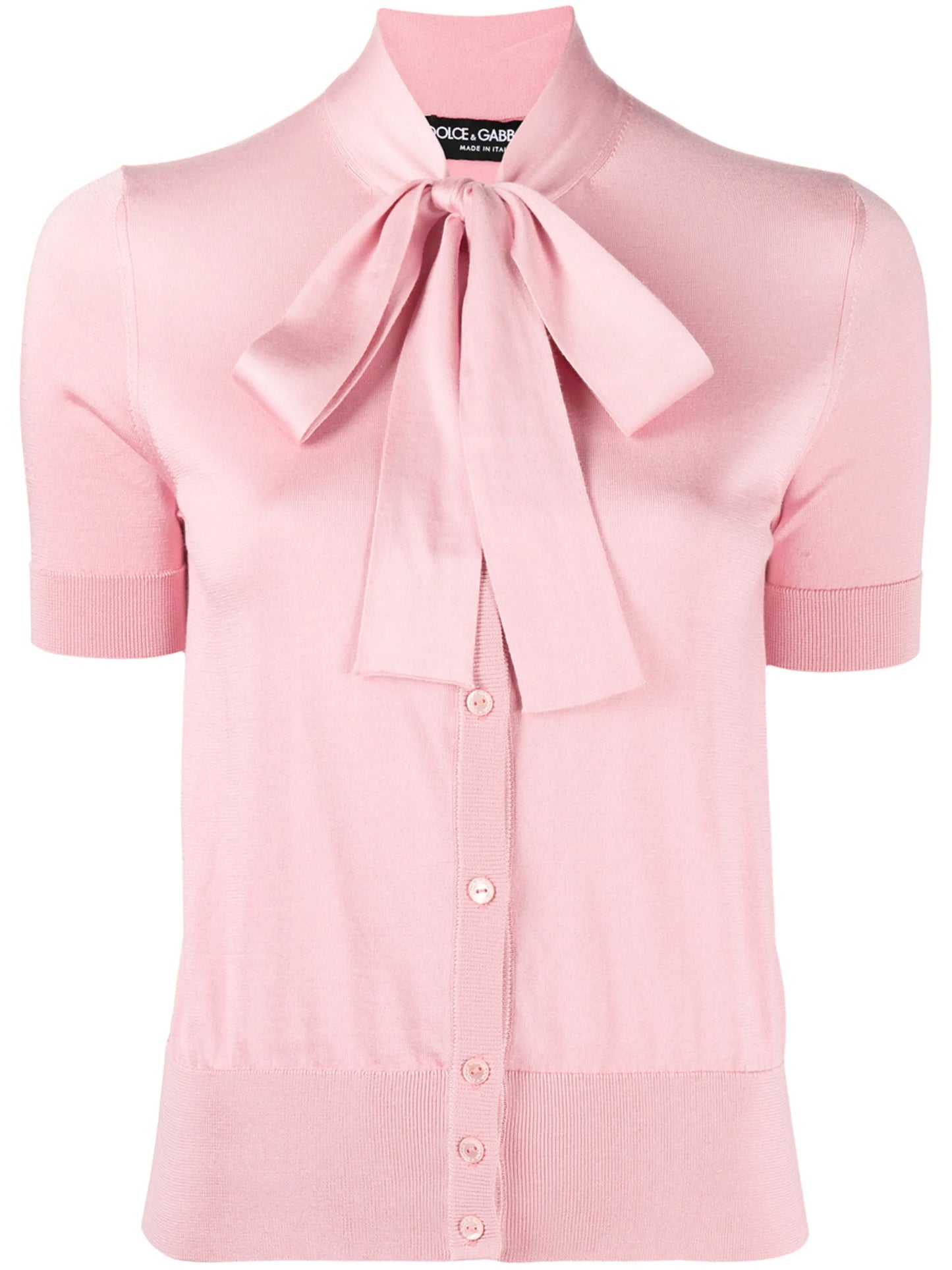 pussybow collar blouse