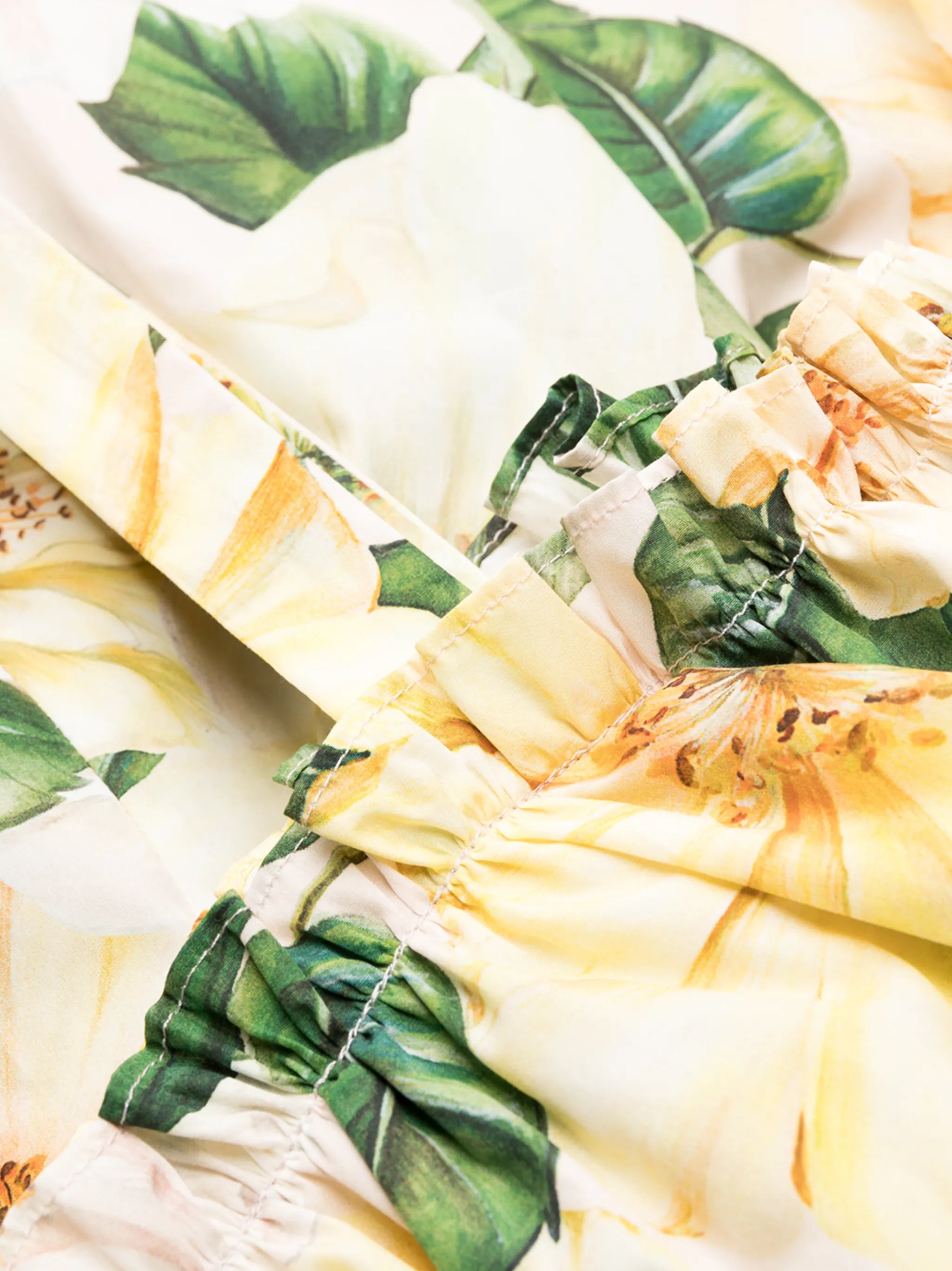 floral-print dress