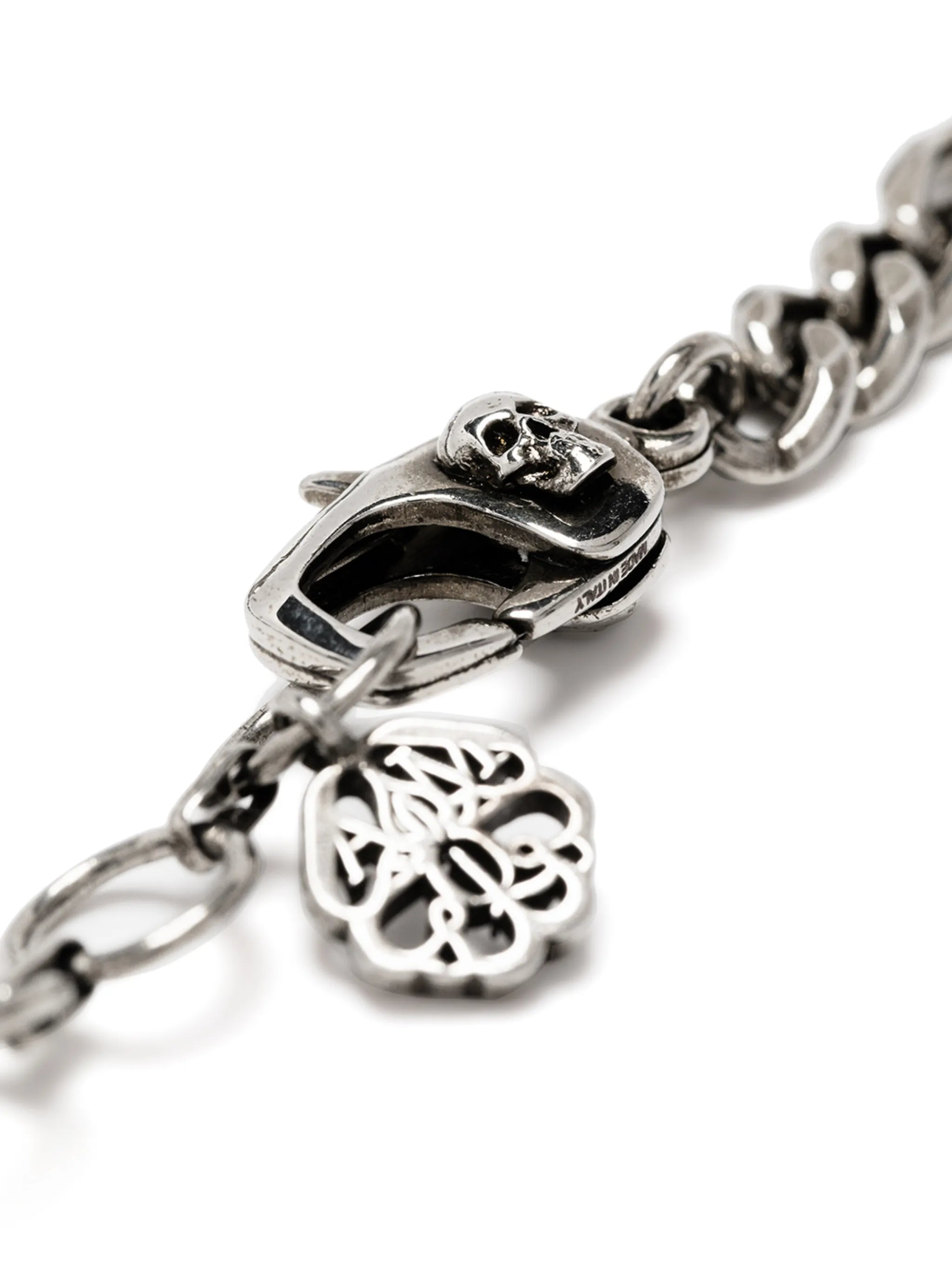 skull chain bead bracelet