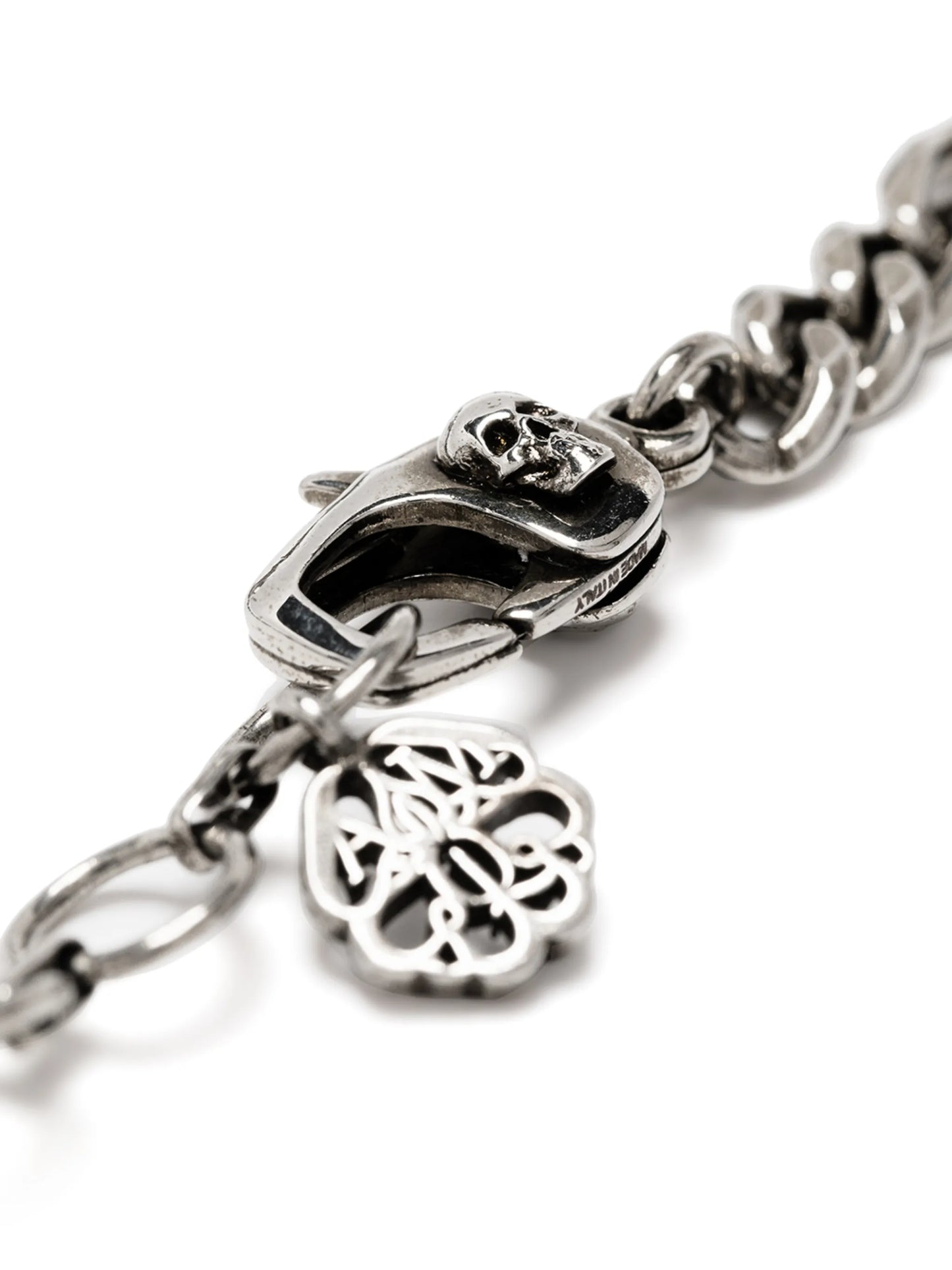 skull chain bead bracelet