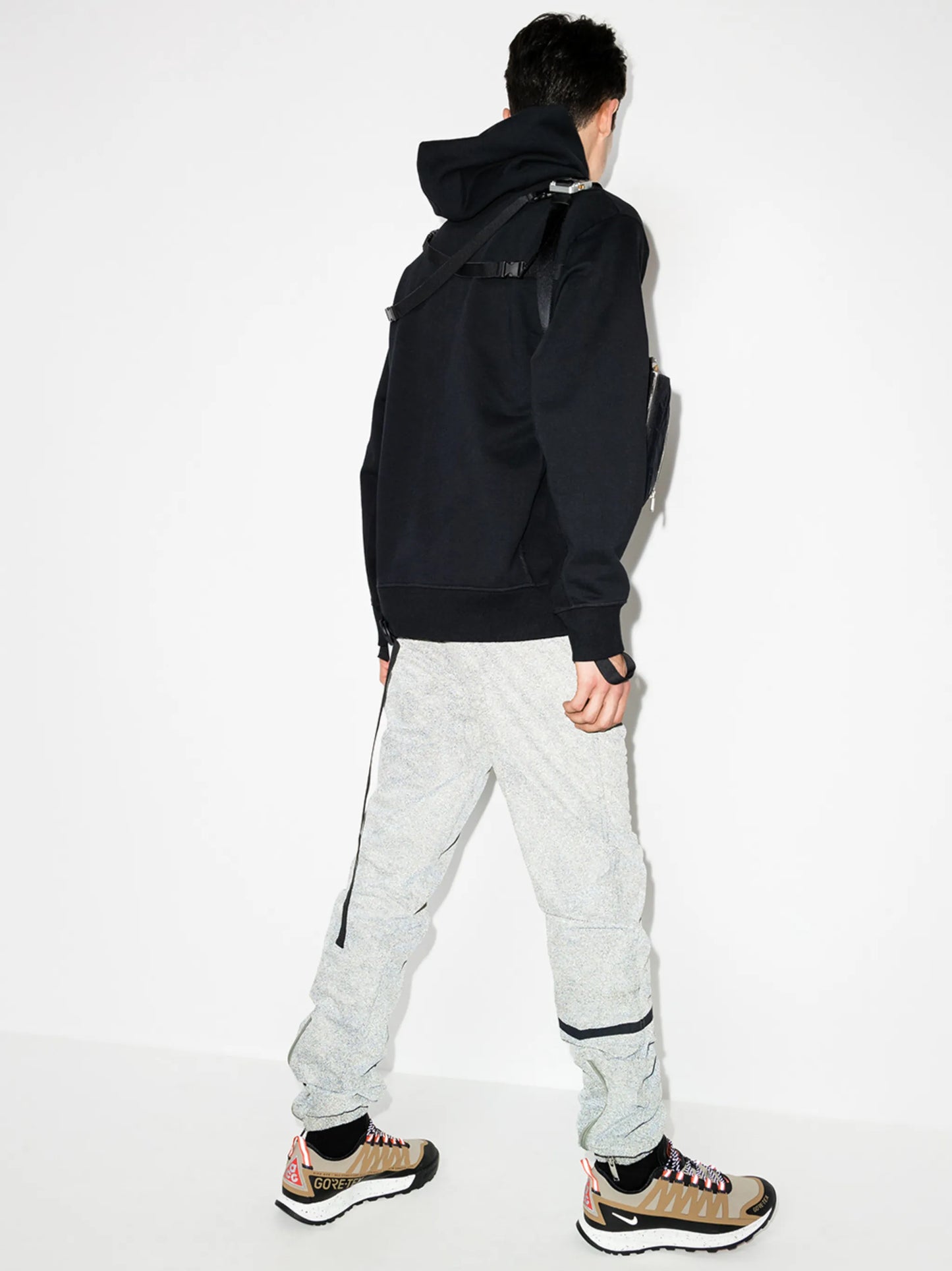 camouflage-print track pants