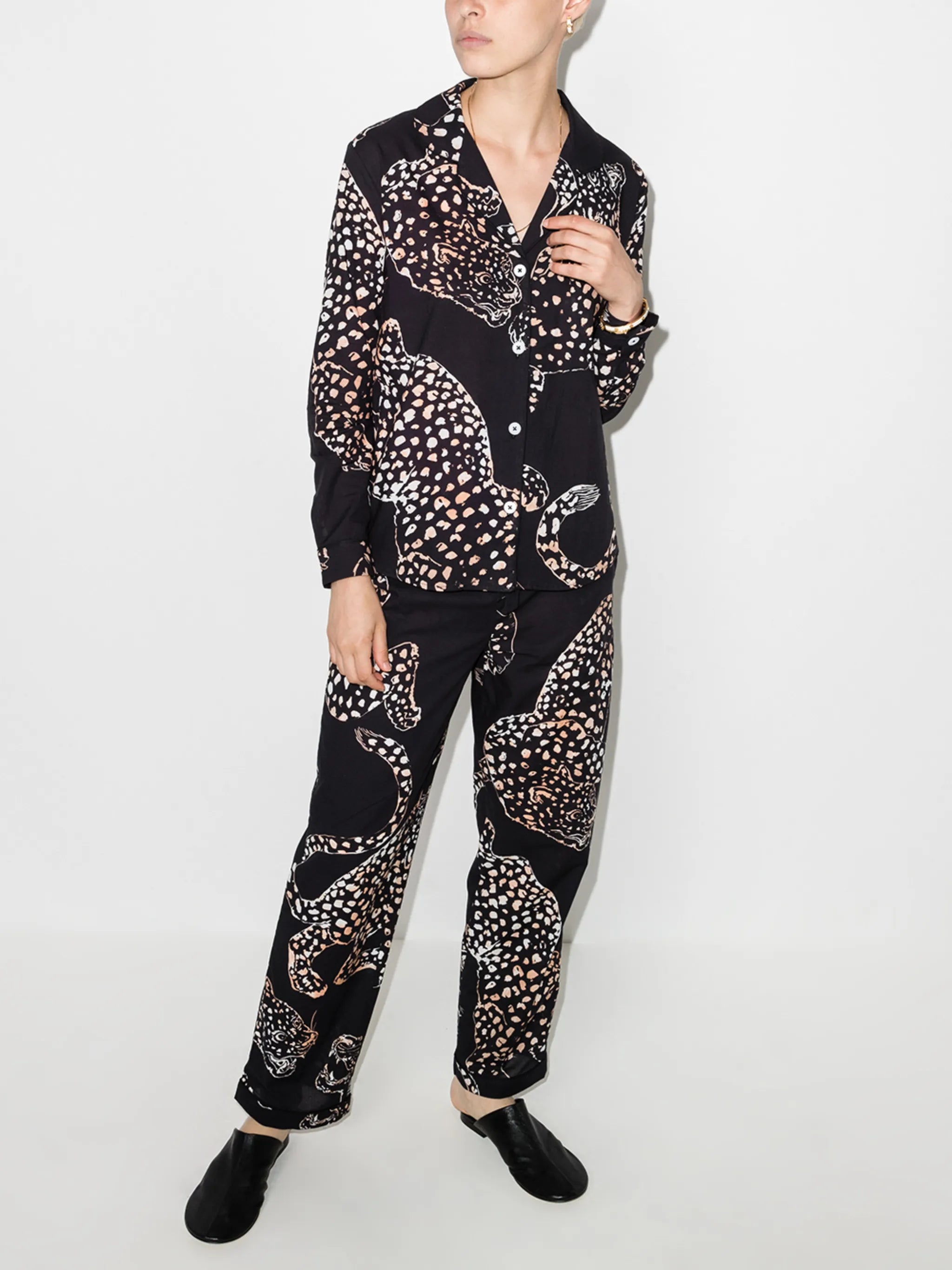 The Jag print pajama set