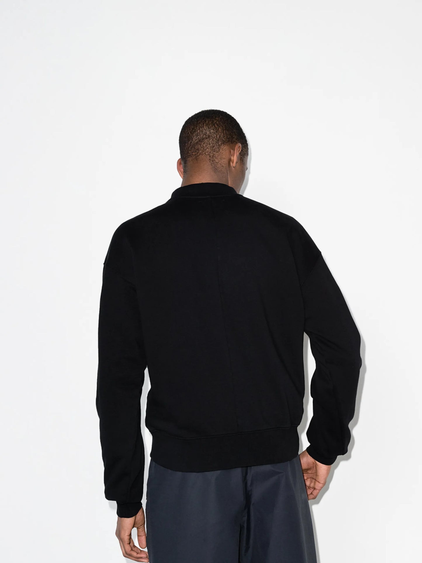 graphic-print crew-neck sweatshirt