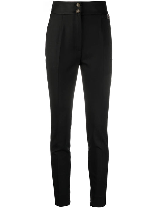 logo plaque skinny trousers
