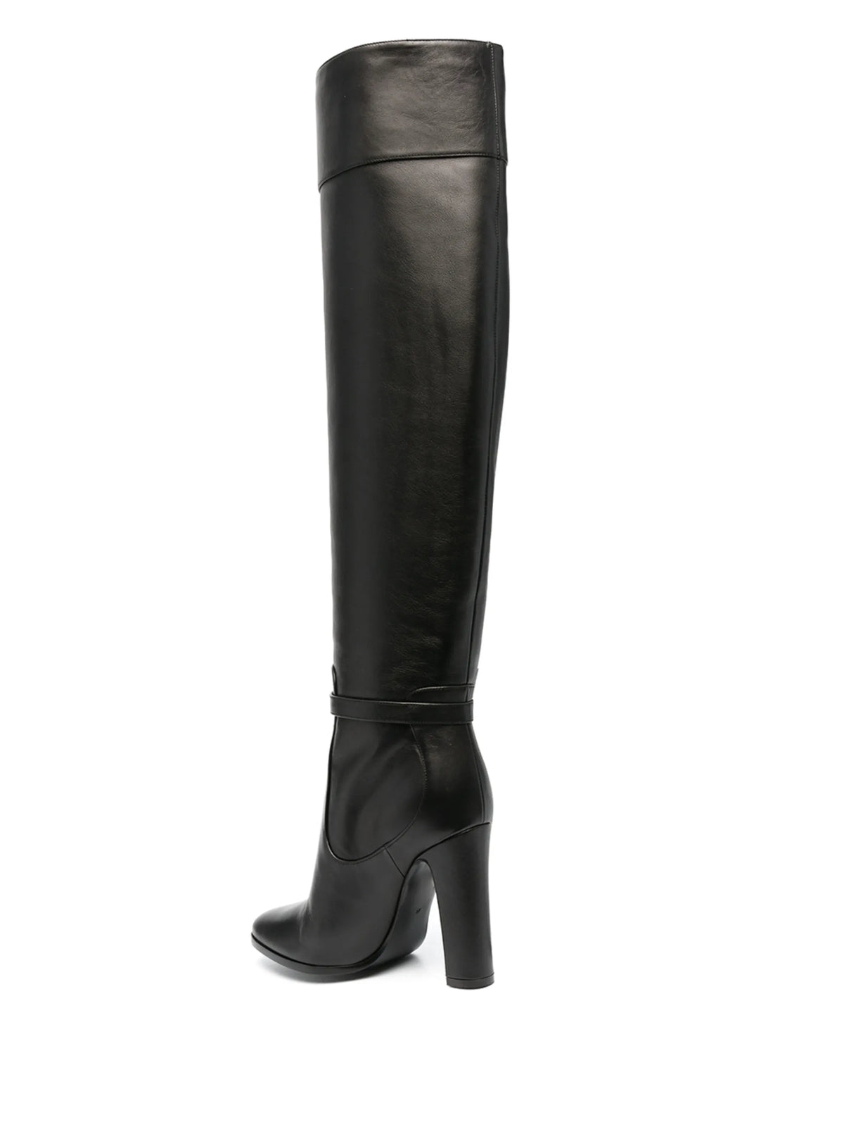 DG buckle knee-high boots