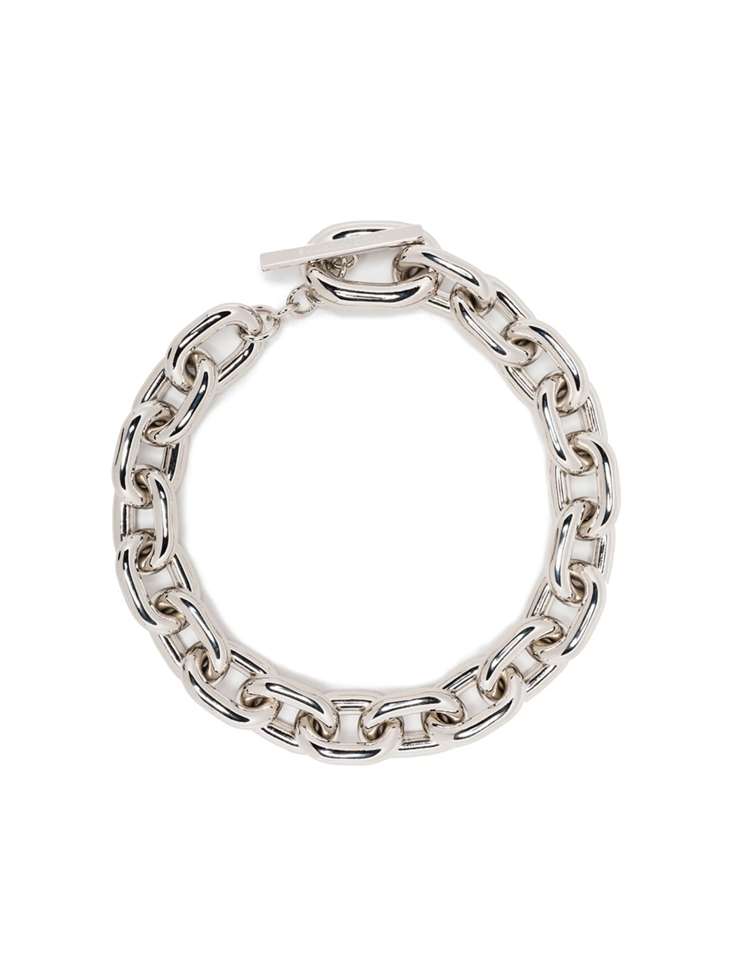 chunky chain-link necklace
