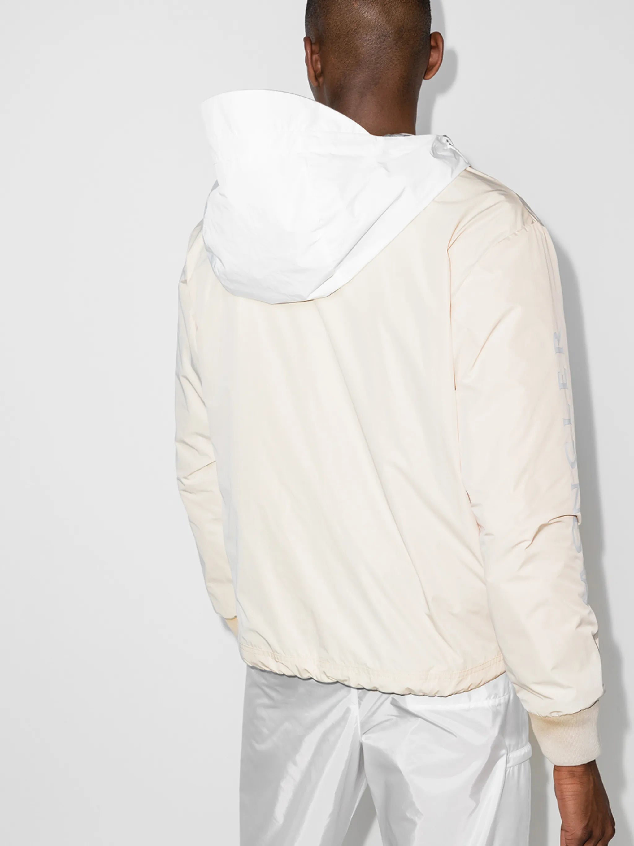 drawstring logo-print jacket