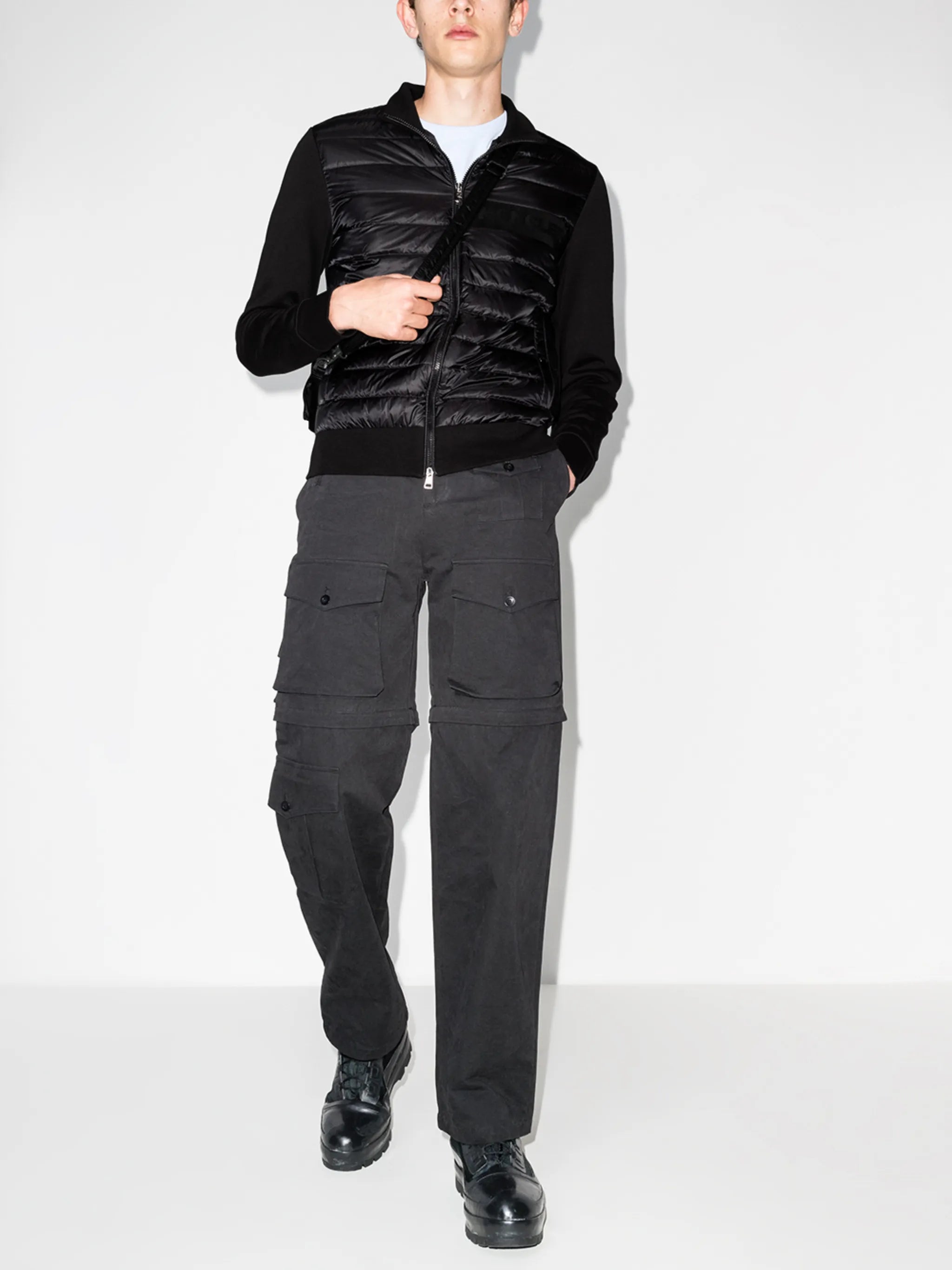 logo-detail puffer jacket