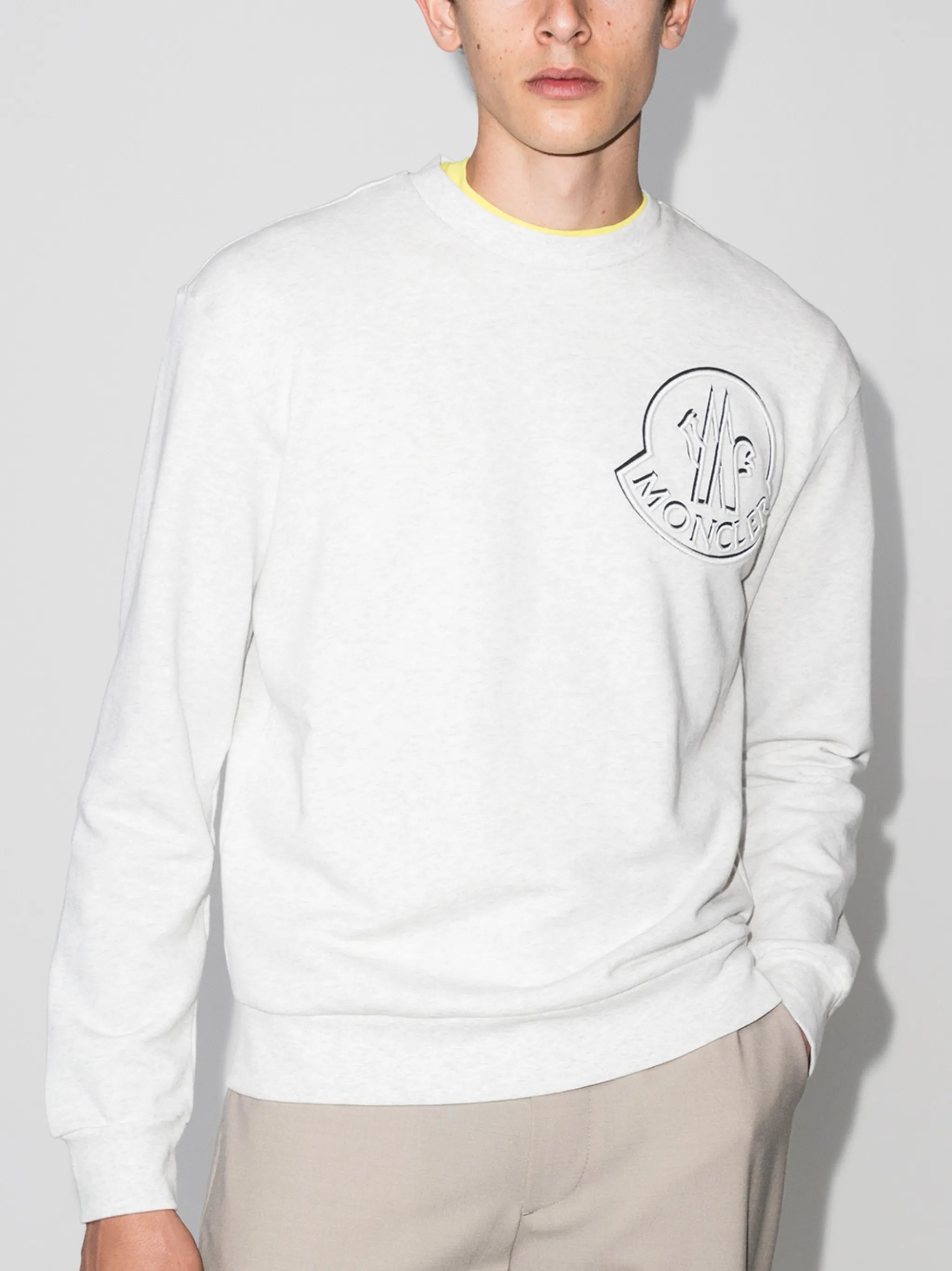 logo-print crew-neck sweatshirt