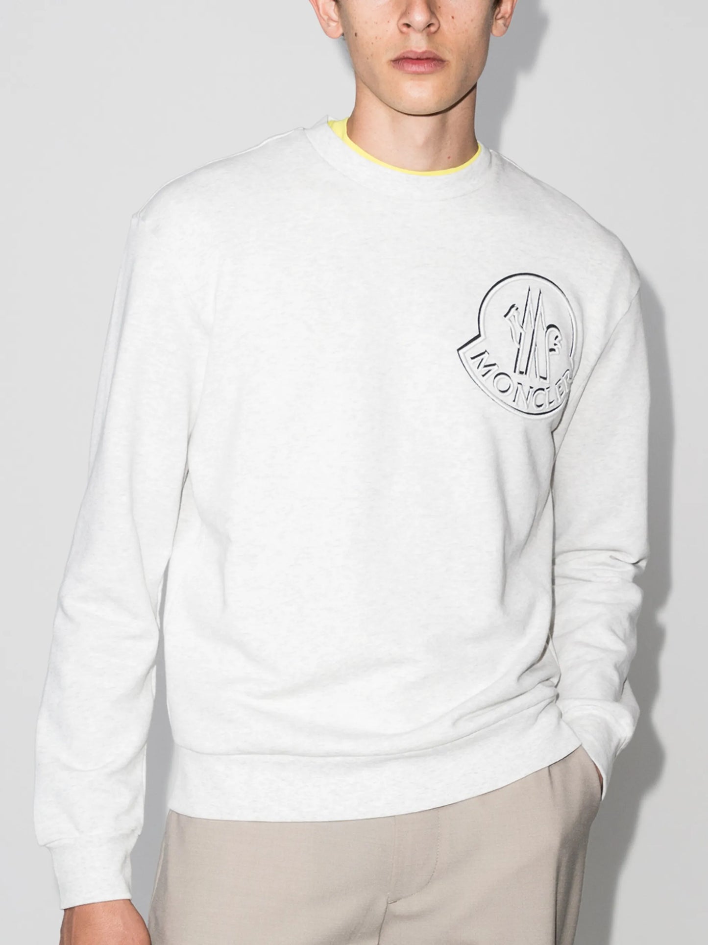 logo-print crew-neck sweatshirt