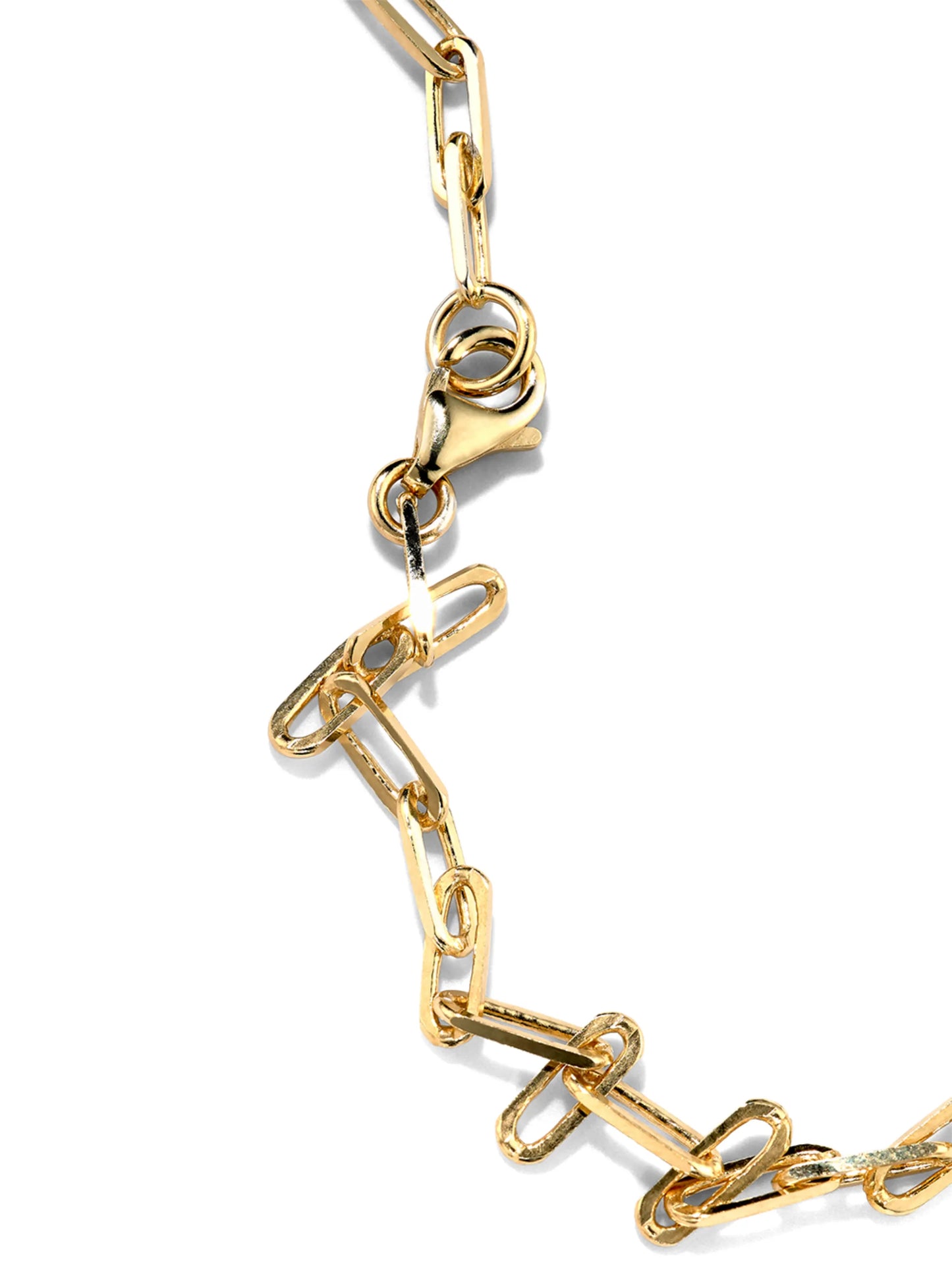 18K yellow gold Unity diamond necklace