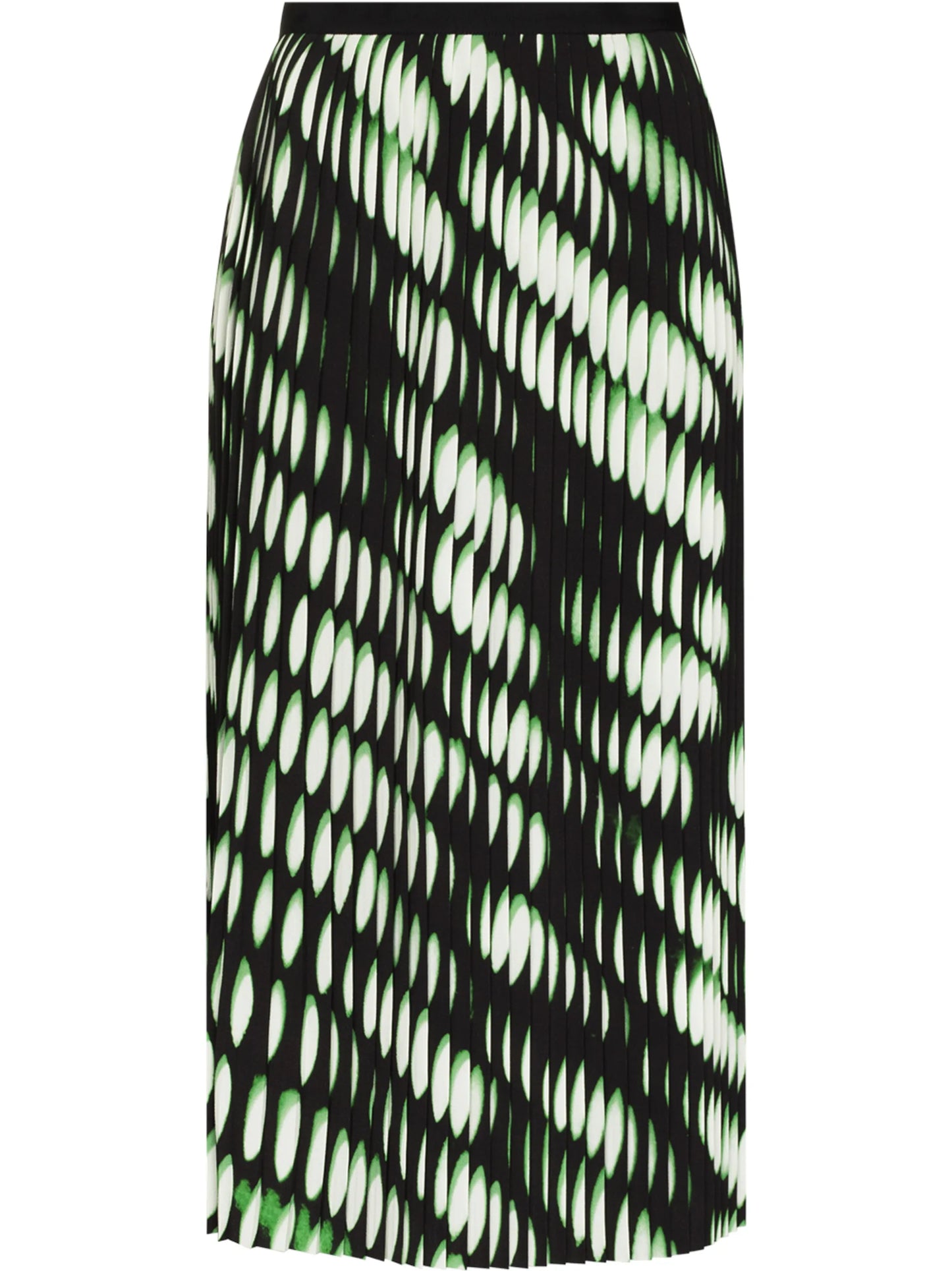 Sarean pleated midi skirt