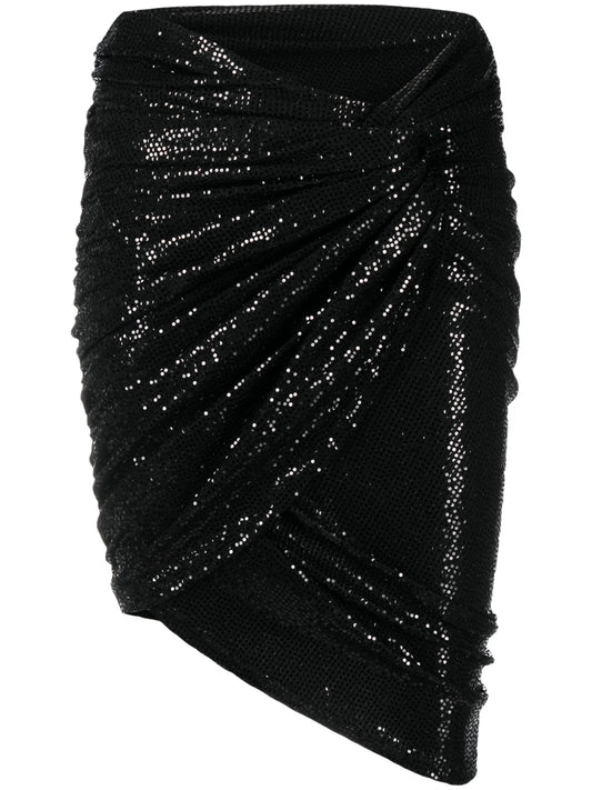 asymmetrical wrap dress
