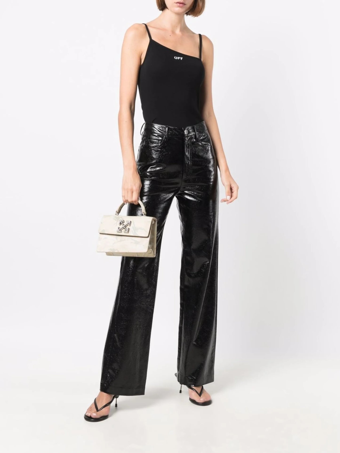 asymmetric vest top