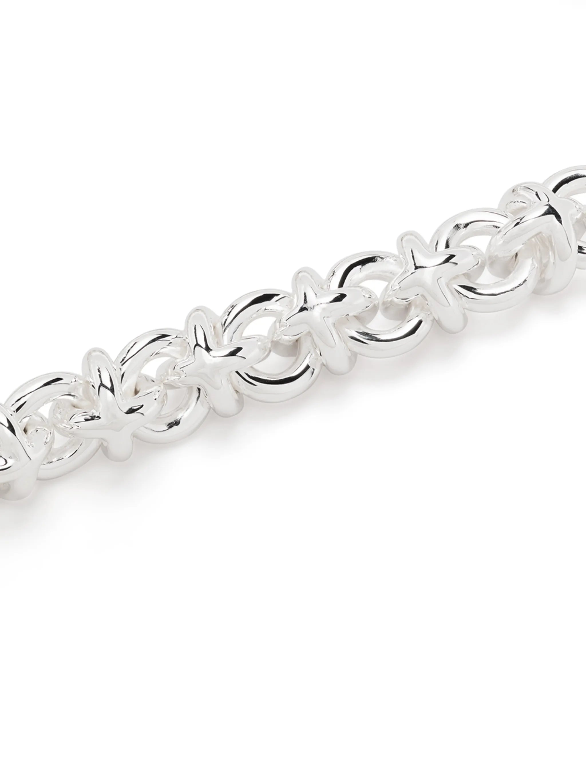 polished entrelacs bracelet