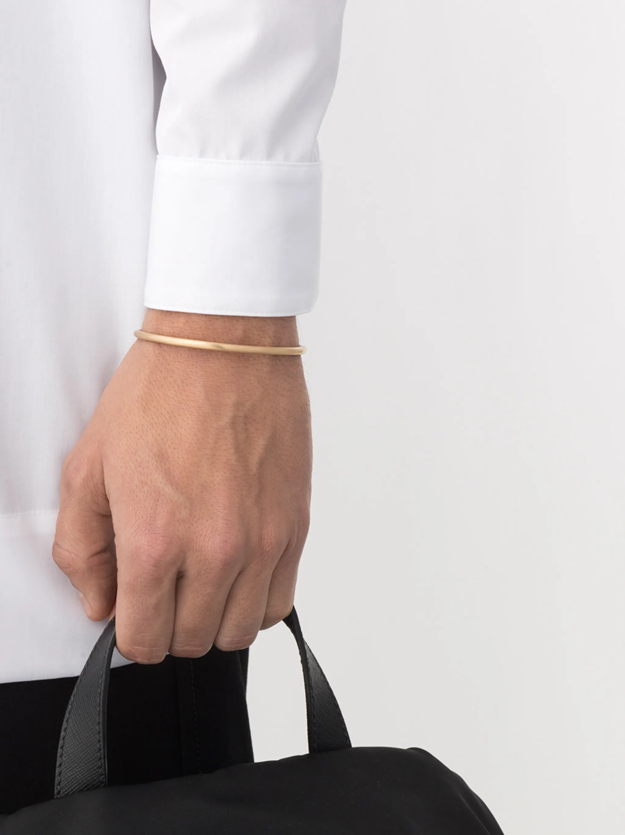 18kt yellow gold 17g bangle bracelet