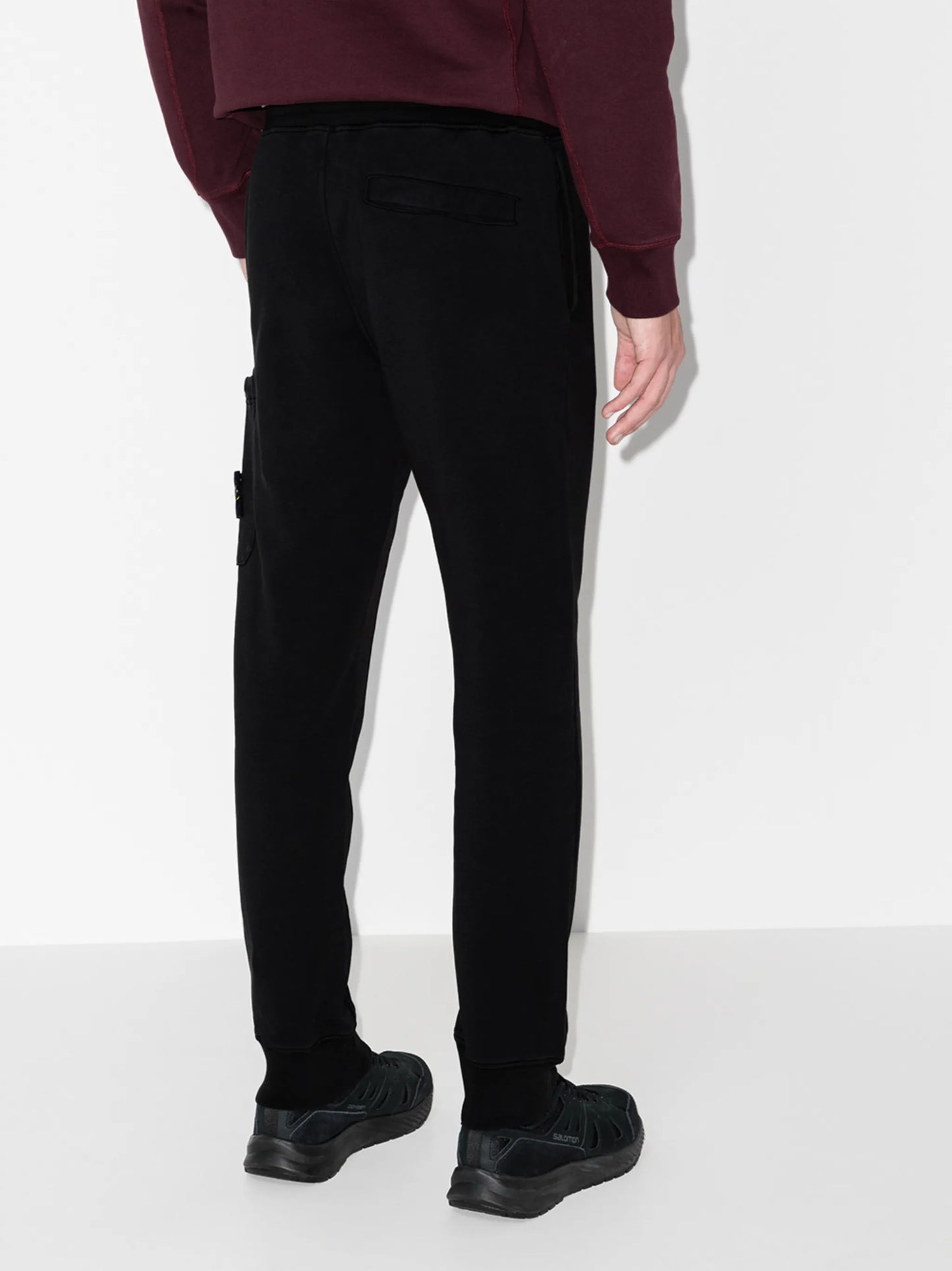 slim leg track trousers