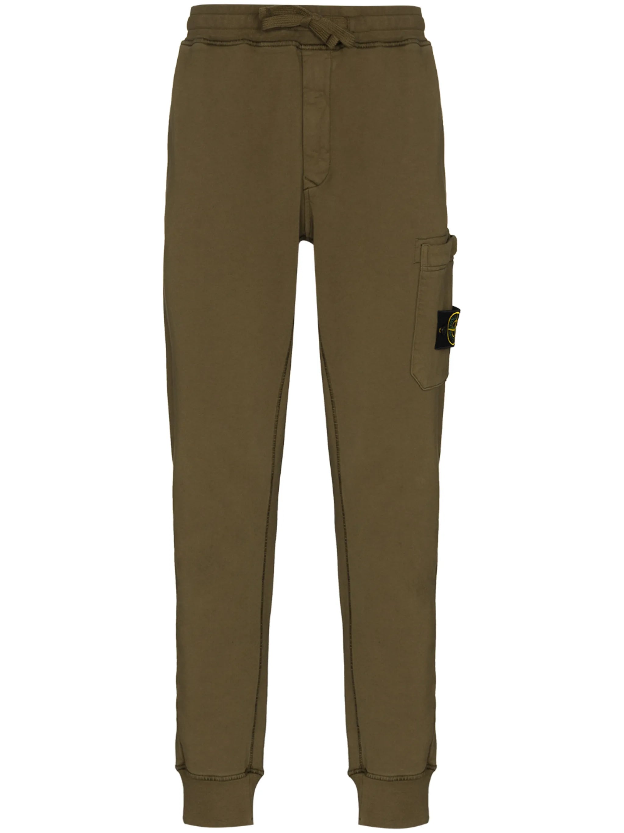 garment-dyed track pants