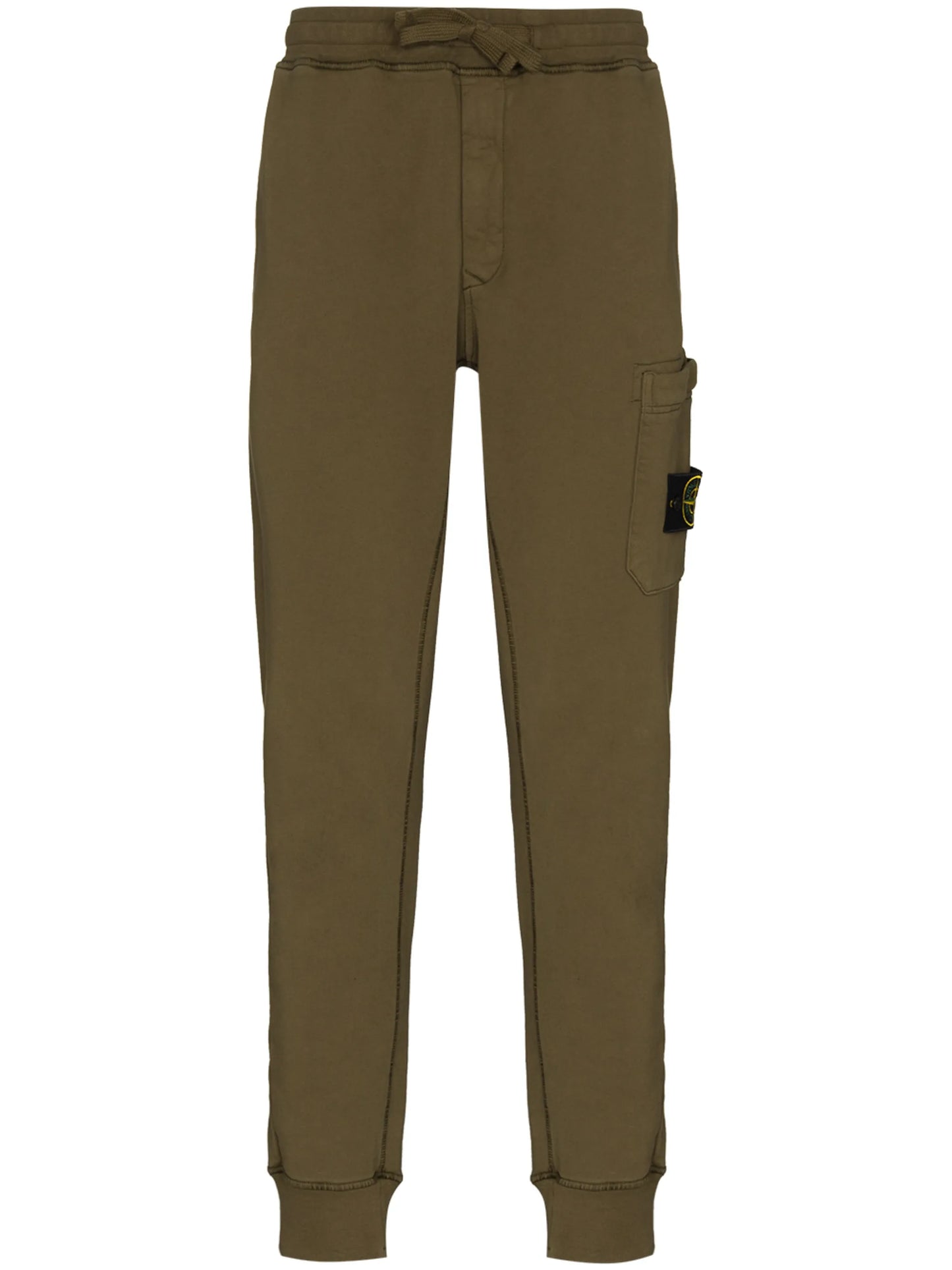 garment-dyed track pants