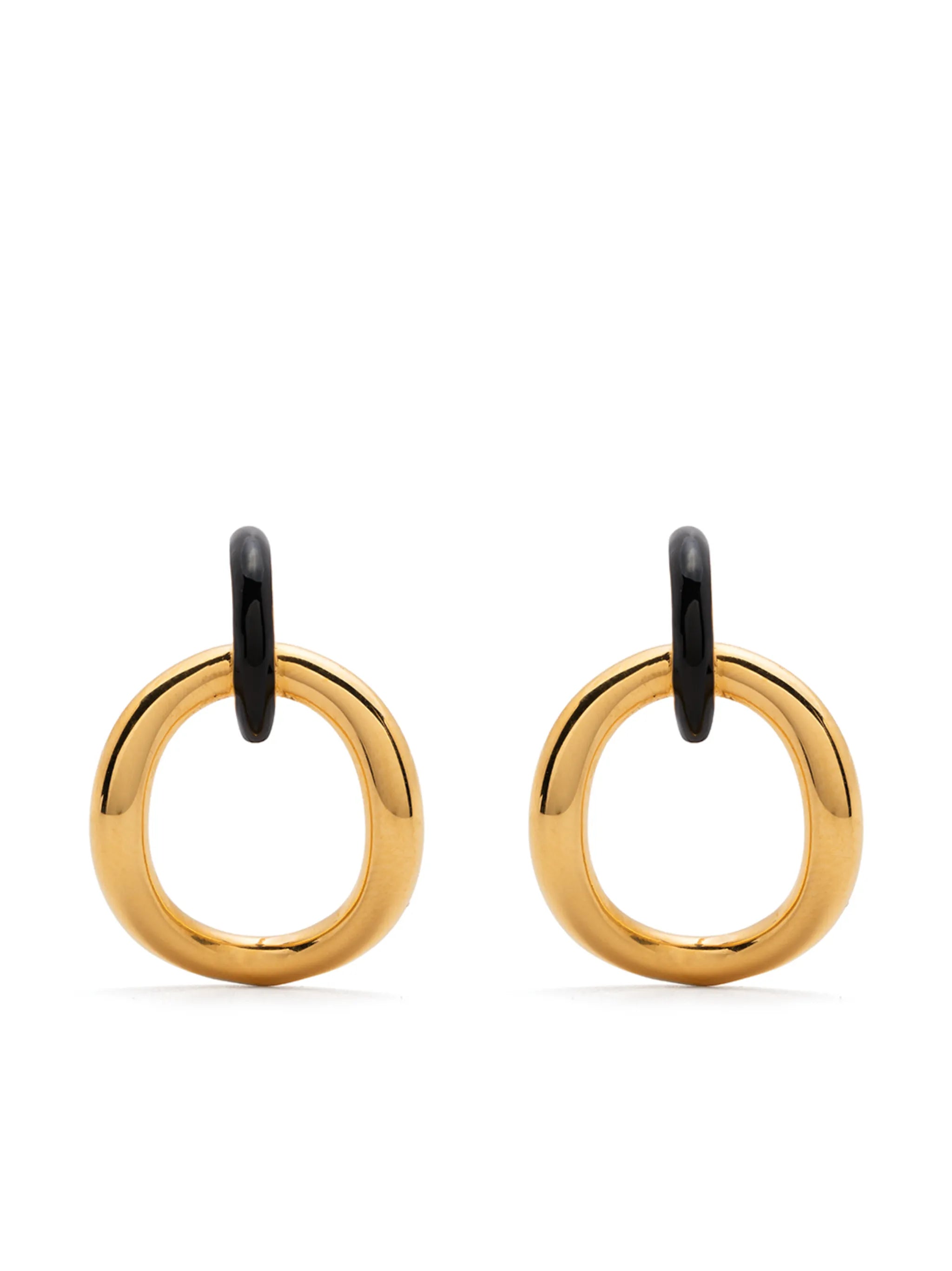 inner-ear hoop earrings